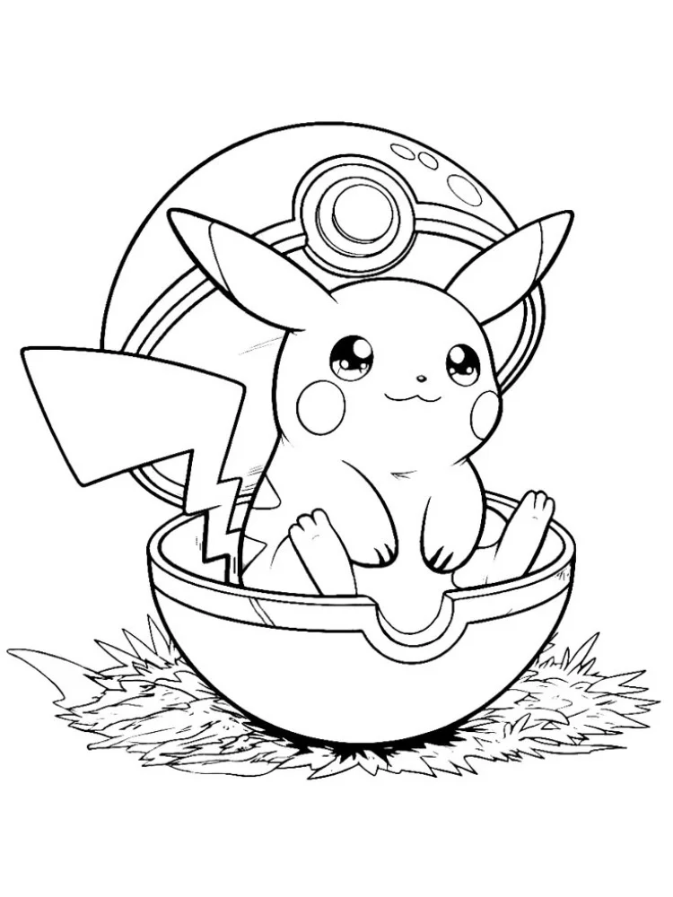45 Disegni Pok mon Da Colorare Gratis Per Bambini