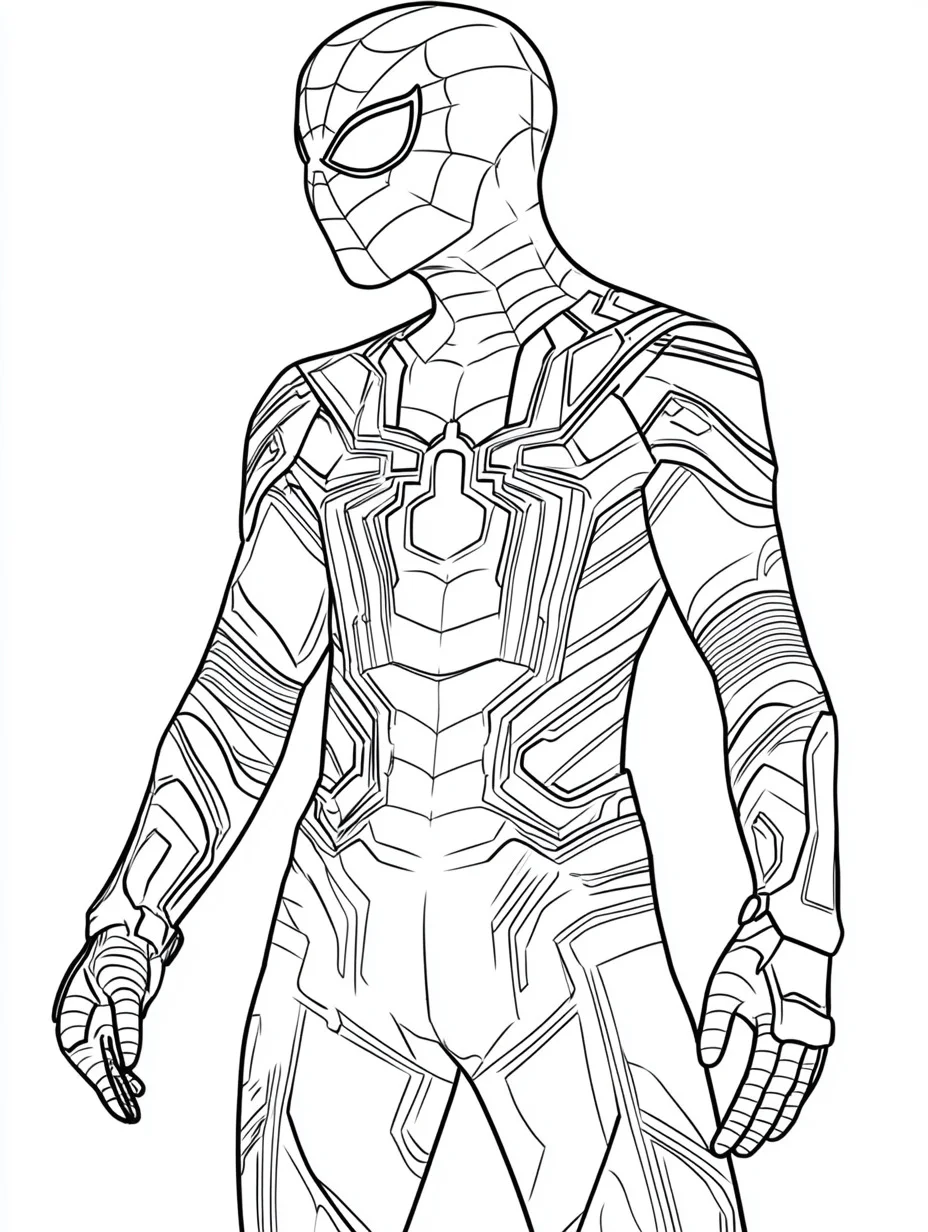 Disegni Da Colorare Di Spiderman Definitivo Disegni Di Spider Man