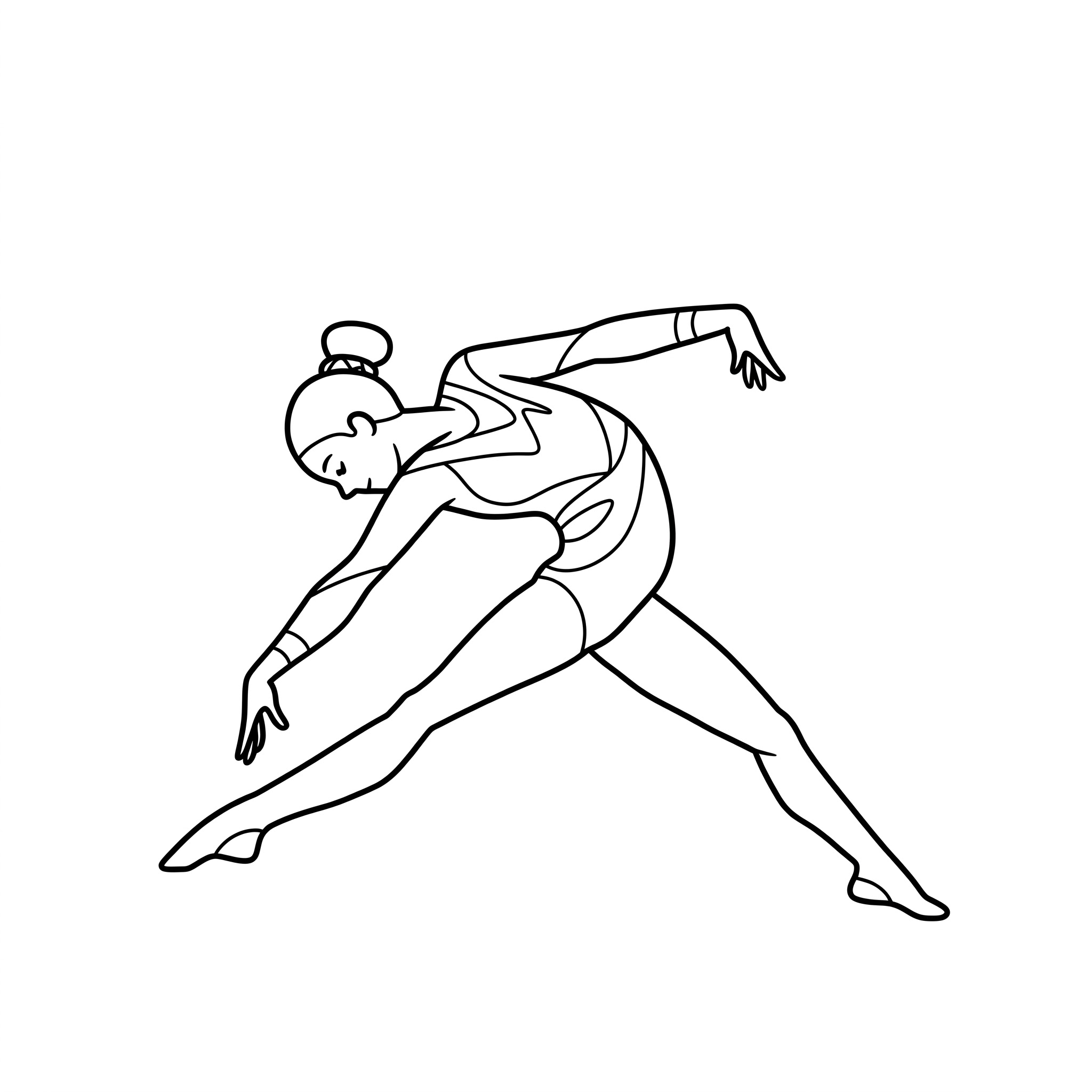 Ginnastica da colorare thumbnail