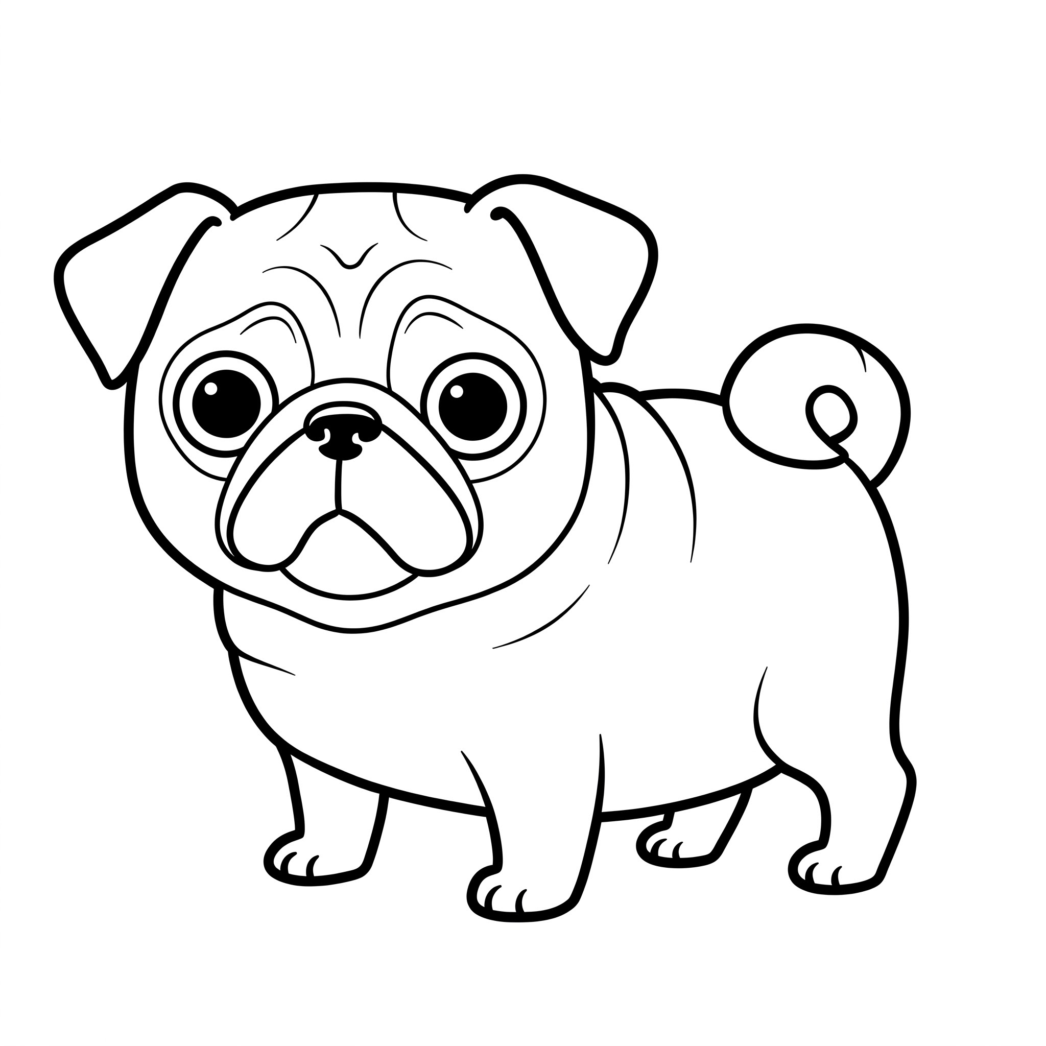 Carlino da colorare thumbnail