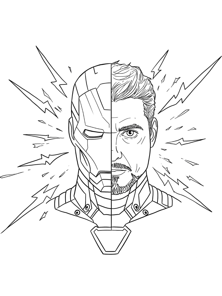 Iron Man Printables Coloring Pages 2025 Iron Man Printables Coloring Pages 2025