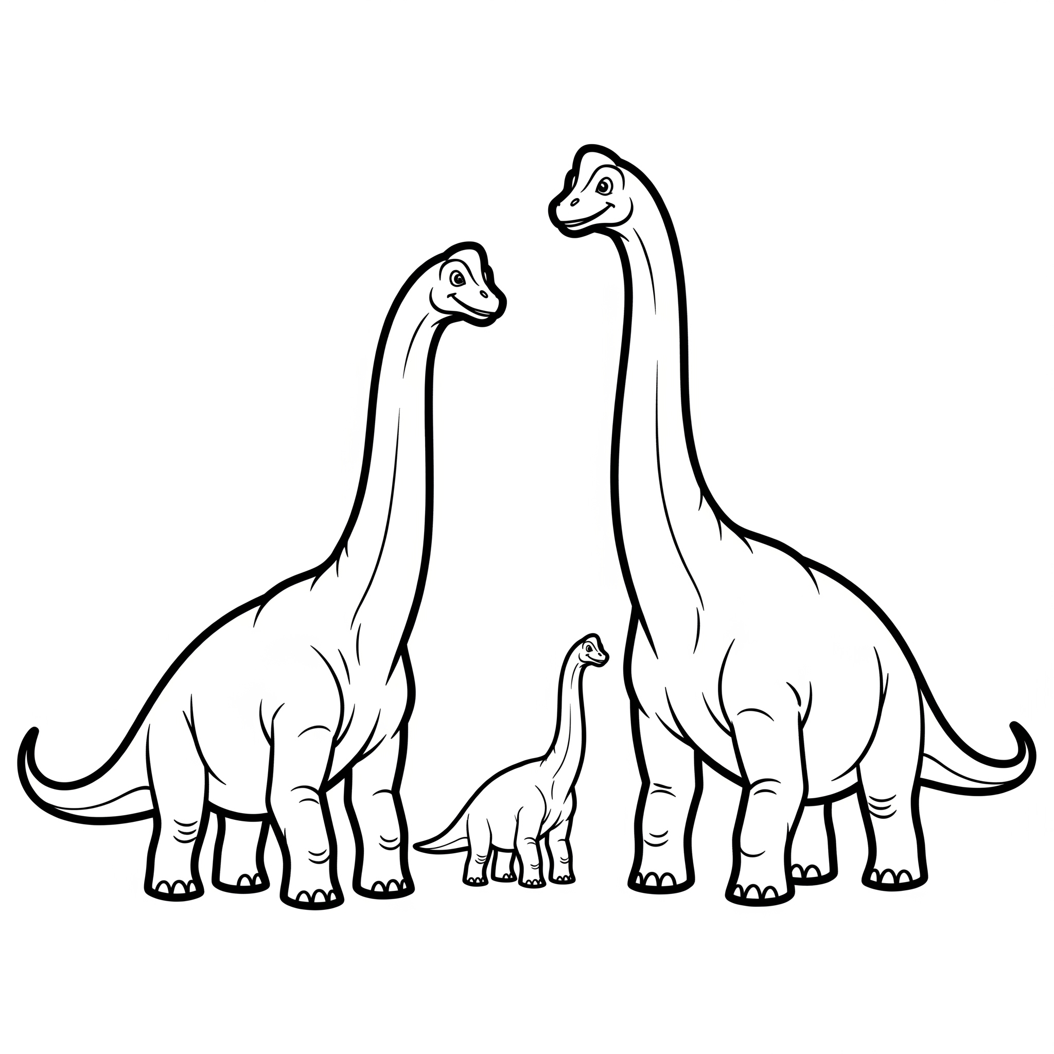 Brachiosauro 9 disegno brachiosauro da colorare per bambini