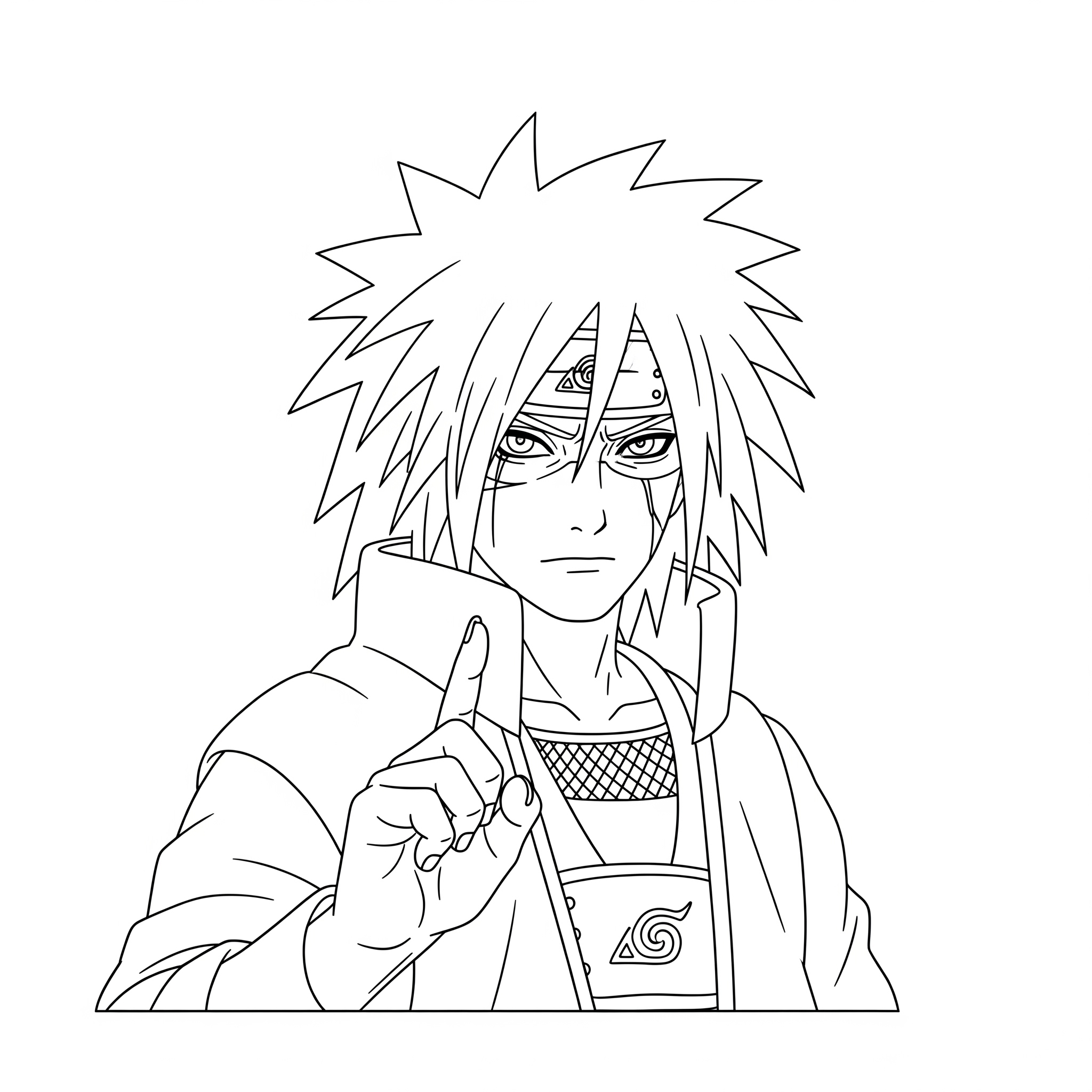 Madara Uchiha 1 Madara Uchiha da colorare thumbnail