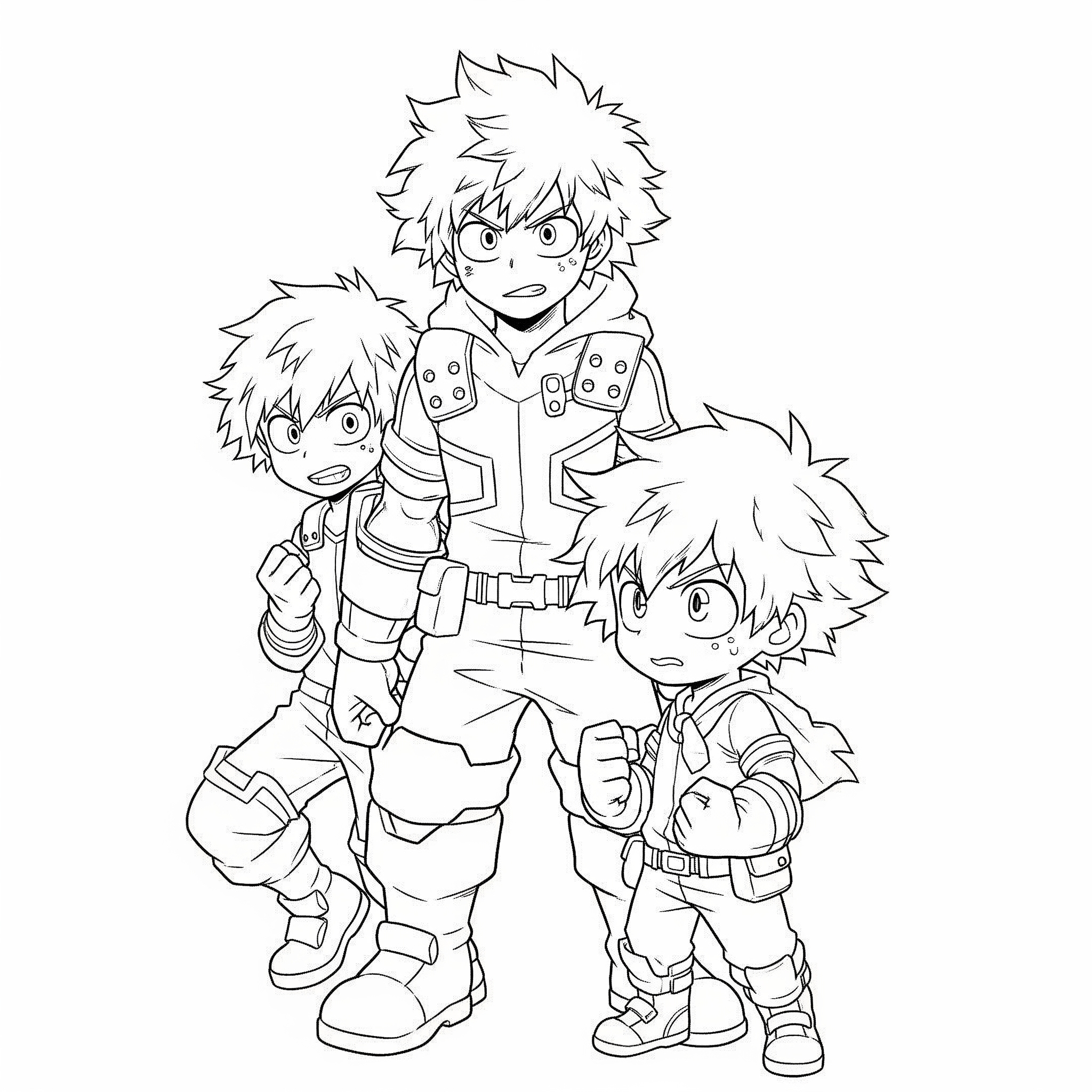 My Hero Academia 1 My Hero Academia da colorare thumbnail