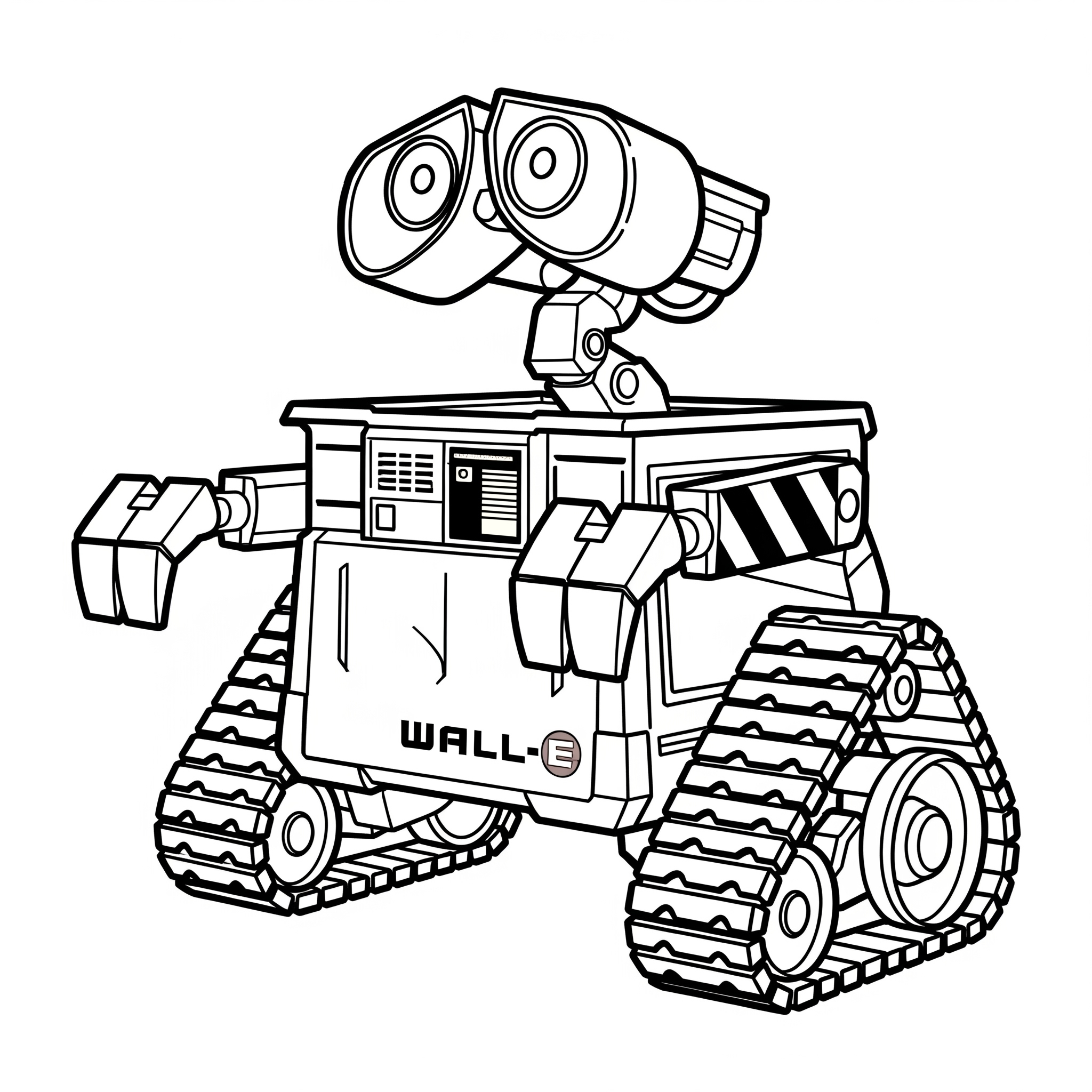 Wall-E da colorare thumbnail