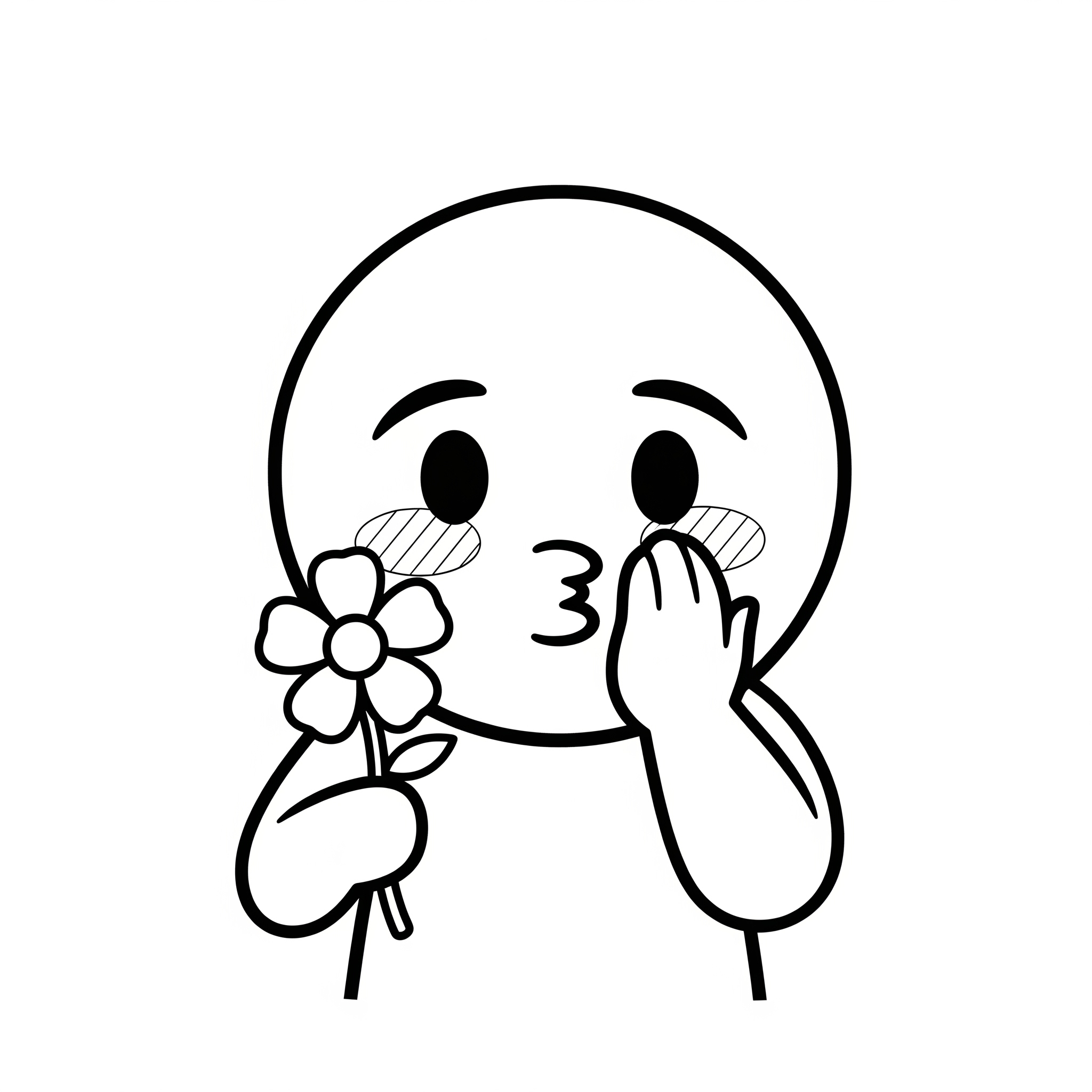 Emoji 11 Emoji disegno facile da colorare