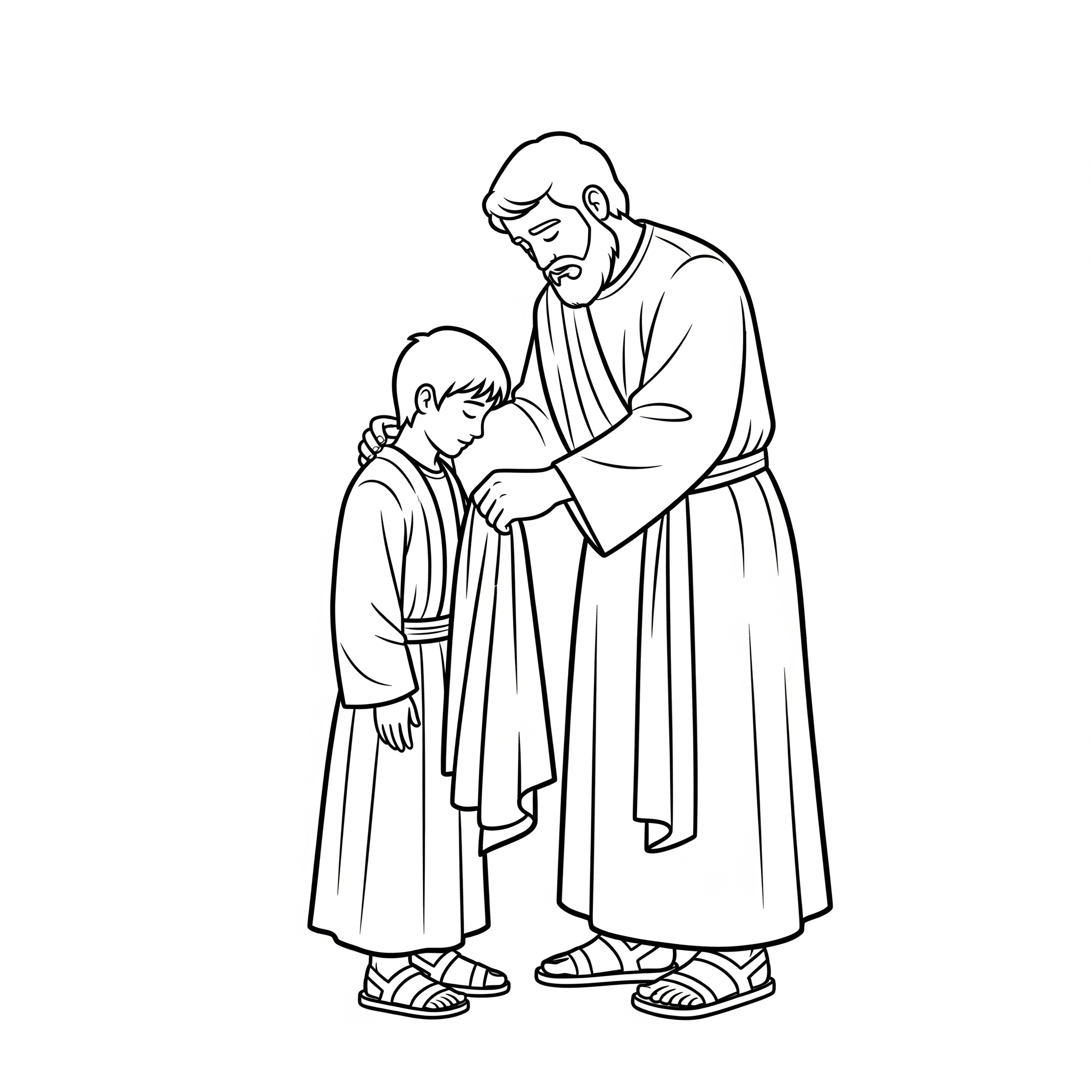 Figliol prodigo 15 disegni di Figliol prodigo da colorare e stampare gratis