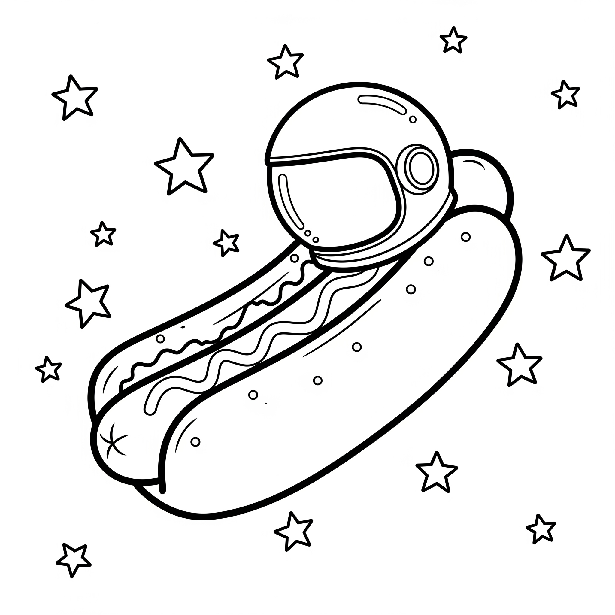 Hot Dog 17 immagini di Hot Dog da stampare e colorare