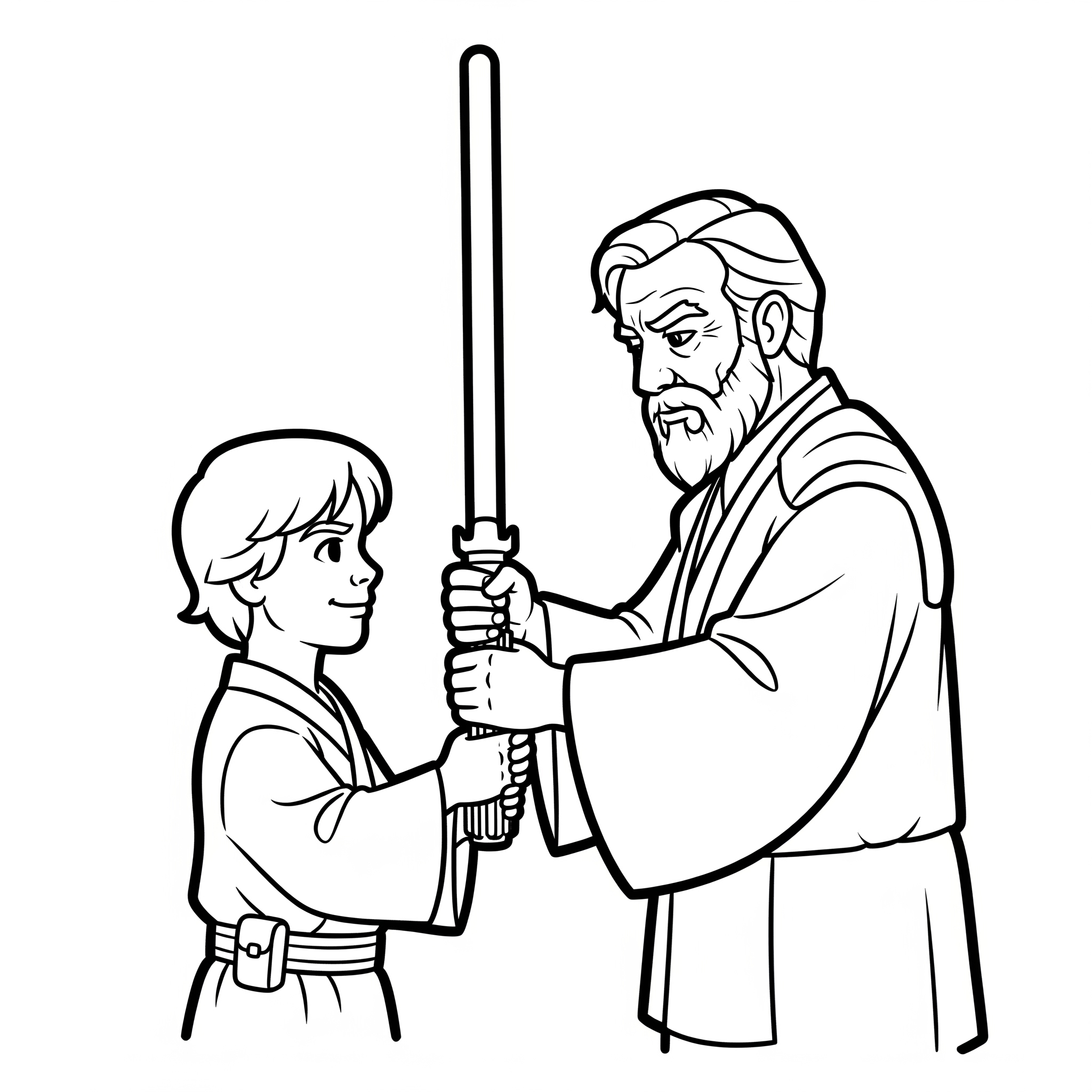Luke Skywalker 23 disegni di Luke Skywalker da colorare