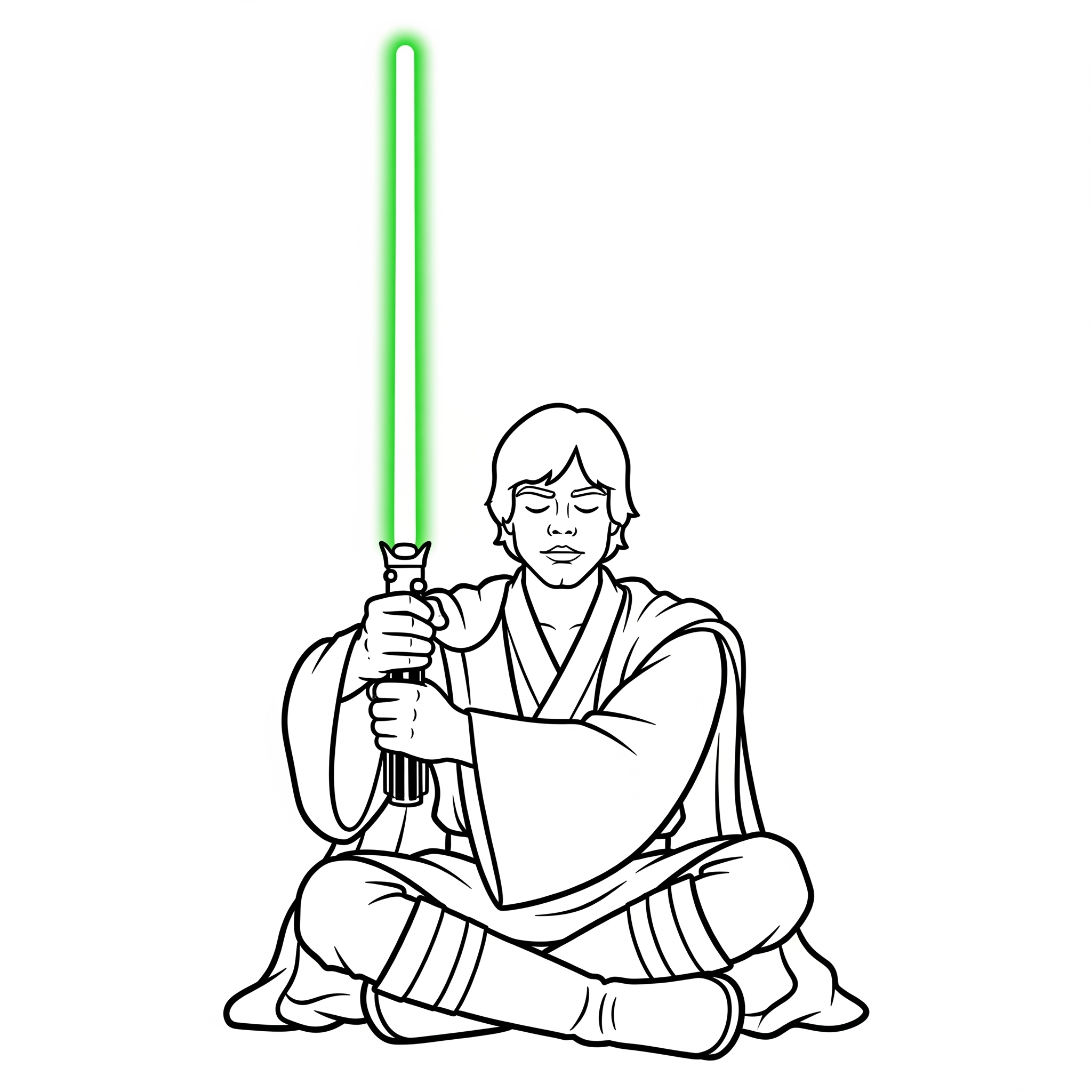 Luke Skywalker 10 disegni da colorare Luke Skywalker pdf