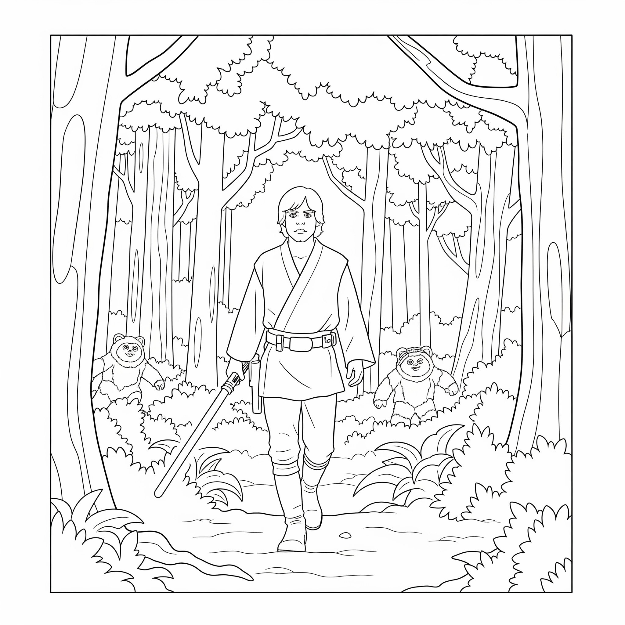 Luke Skywalker 16 Luke Skywalker da colorare pdf