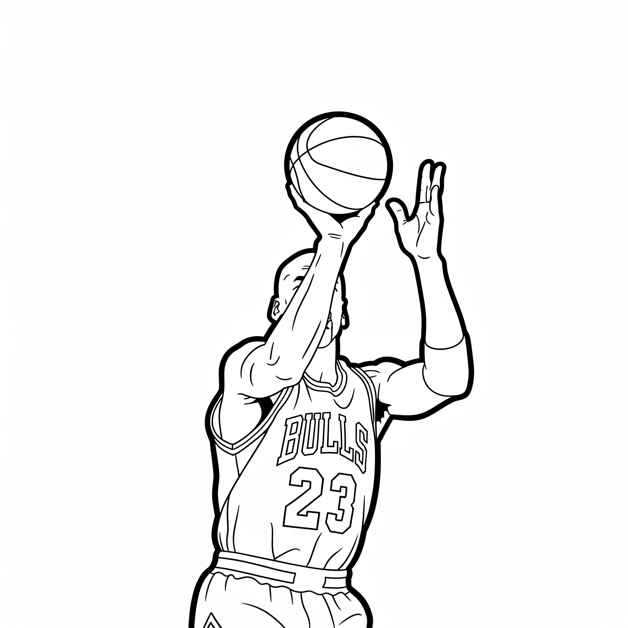 Michael Jordan 12 disegni da colorare gratis Michael Jordan
