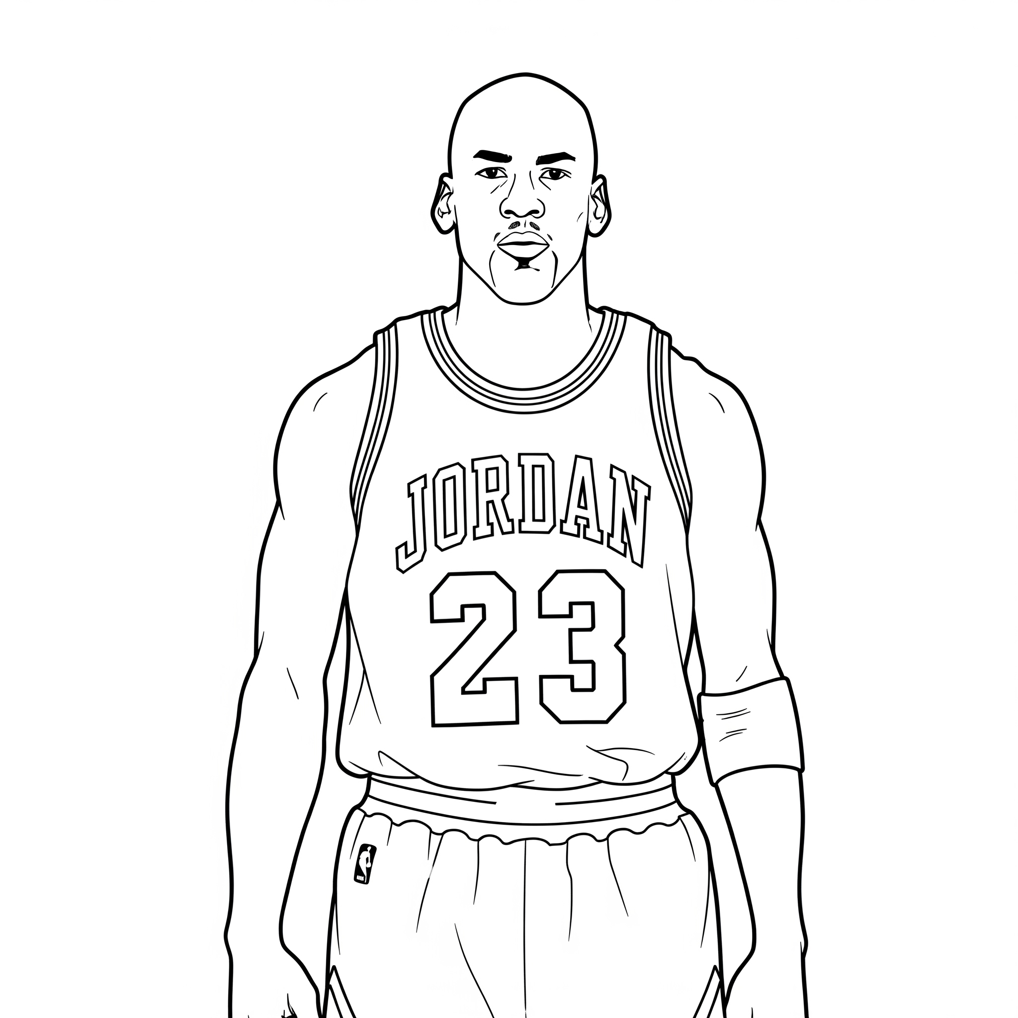 Michael Jordan 2 disegni Michael Jordan da colorare gratis