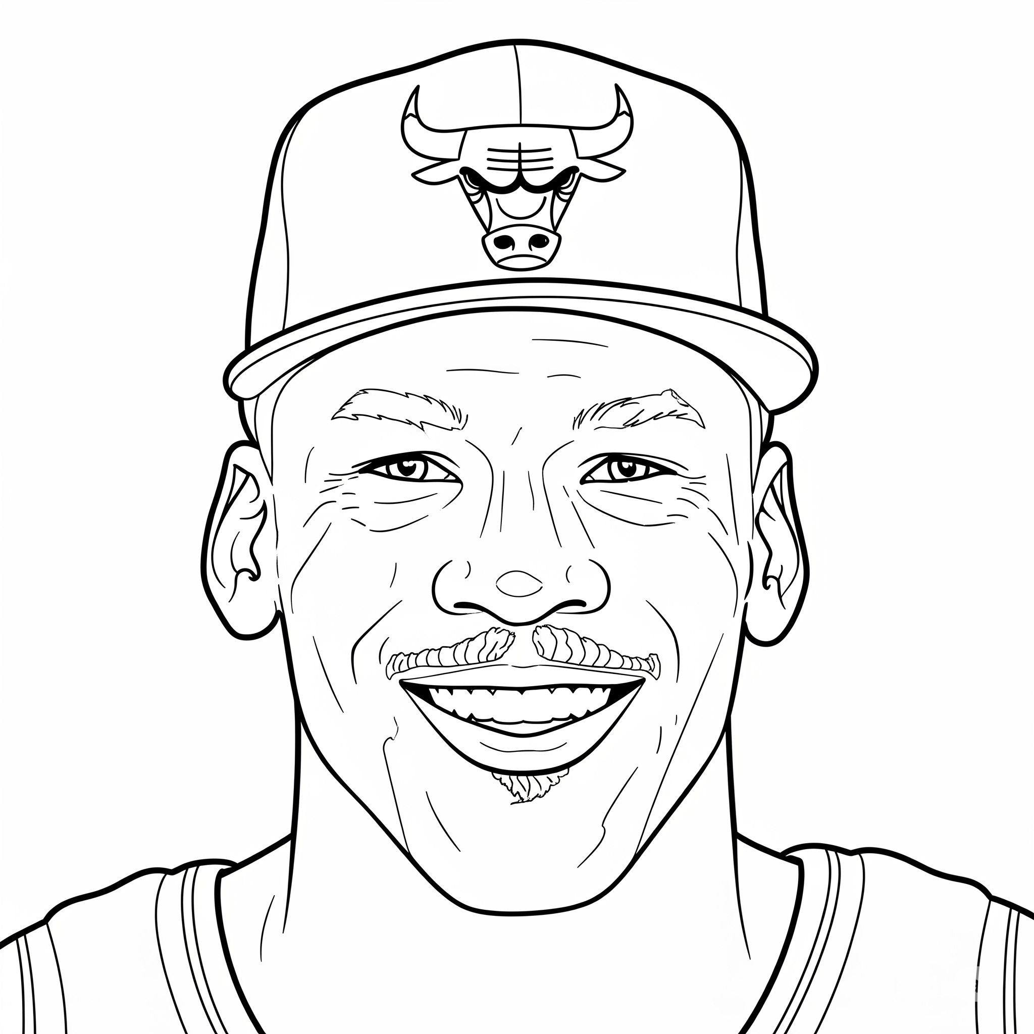 Michael Jordan 14 immagini Michael Jordan da colorare e stampare 1