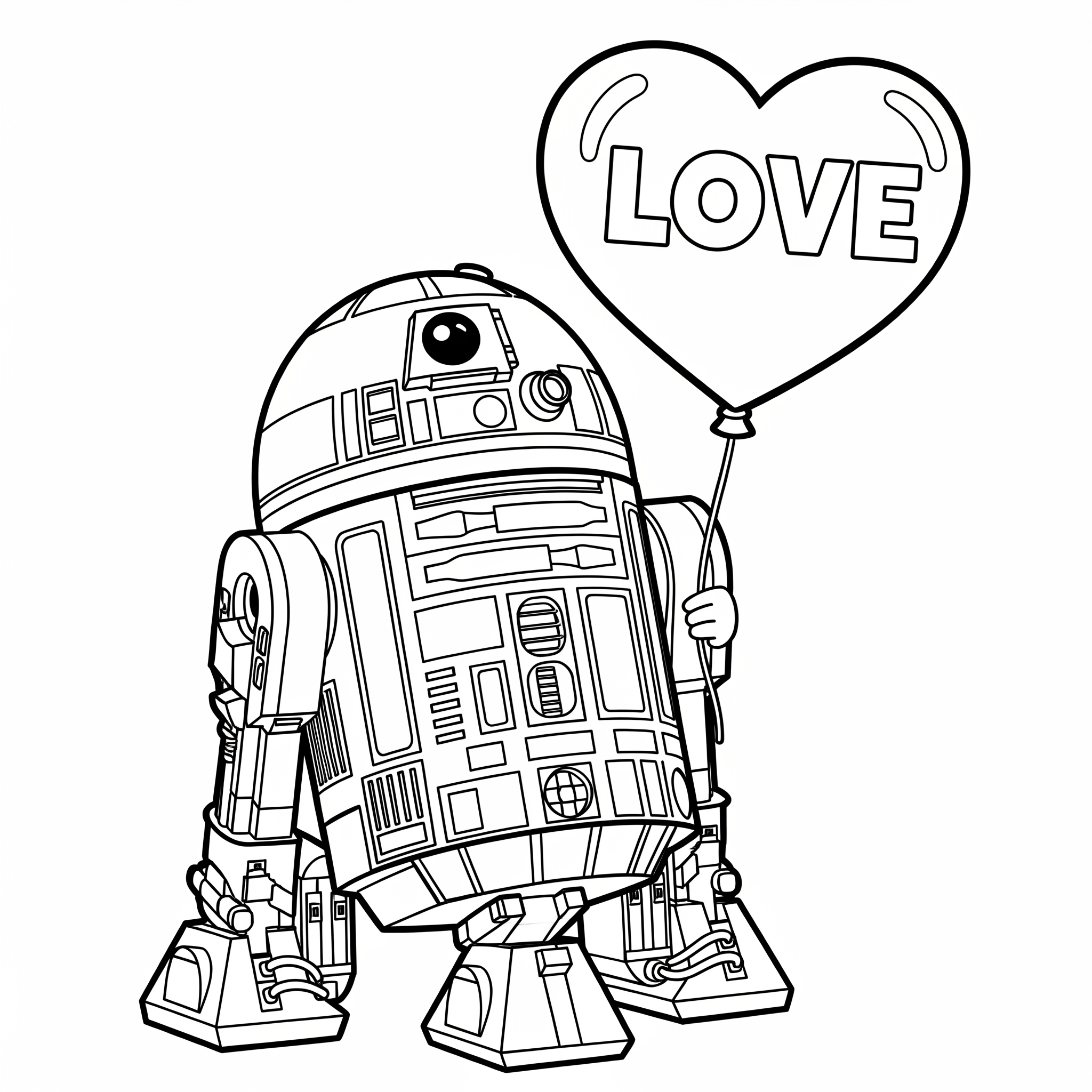 R2D2 15 foto R2D2 da colorare 3