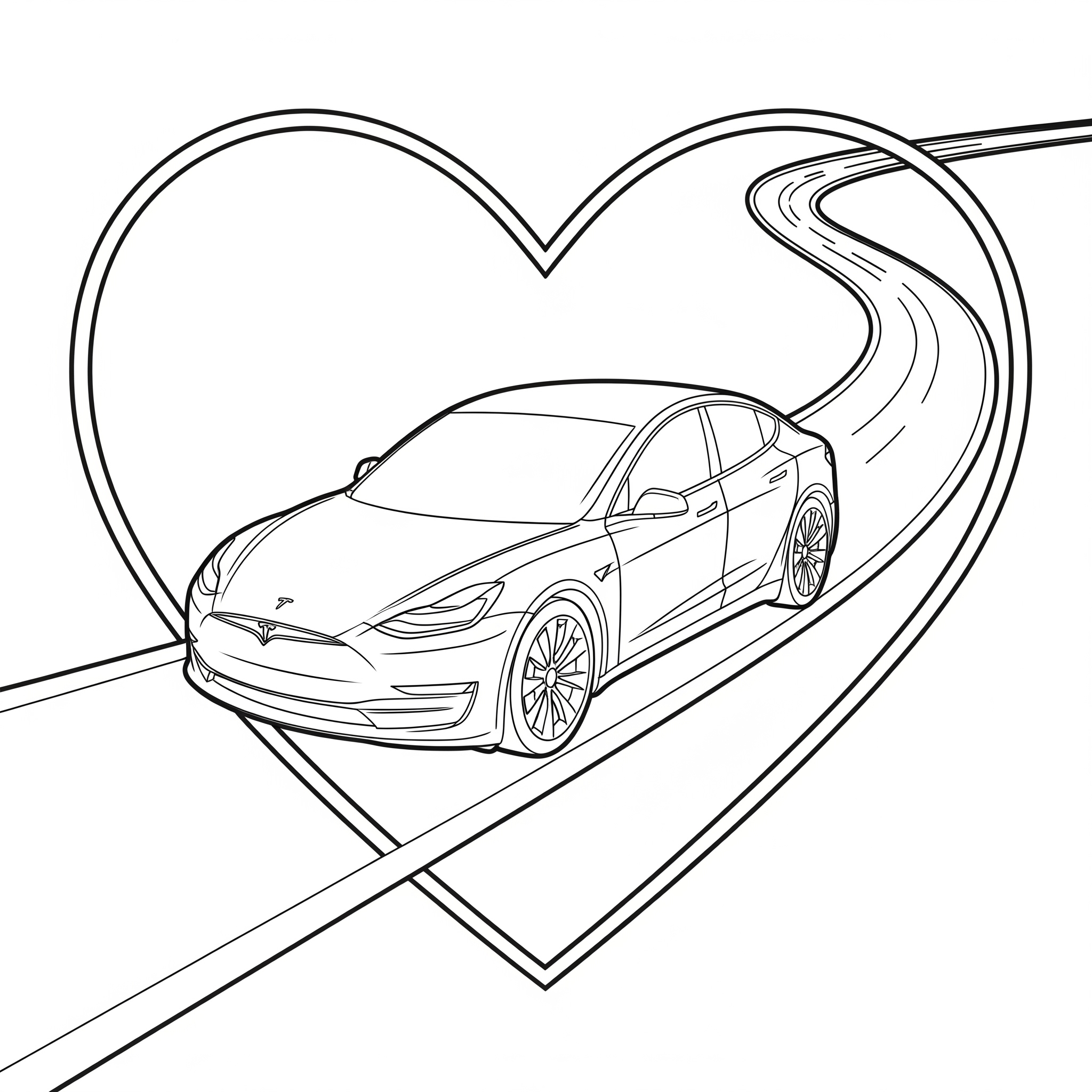 Tesla 7 disegni Tesla da colorare per bambini