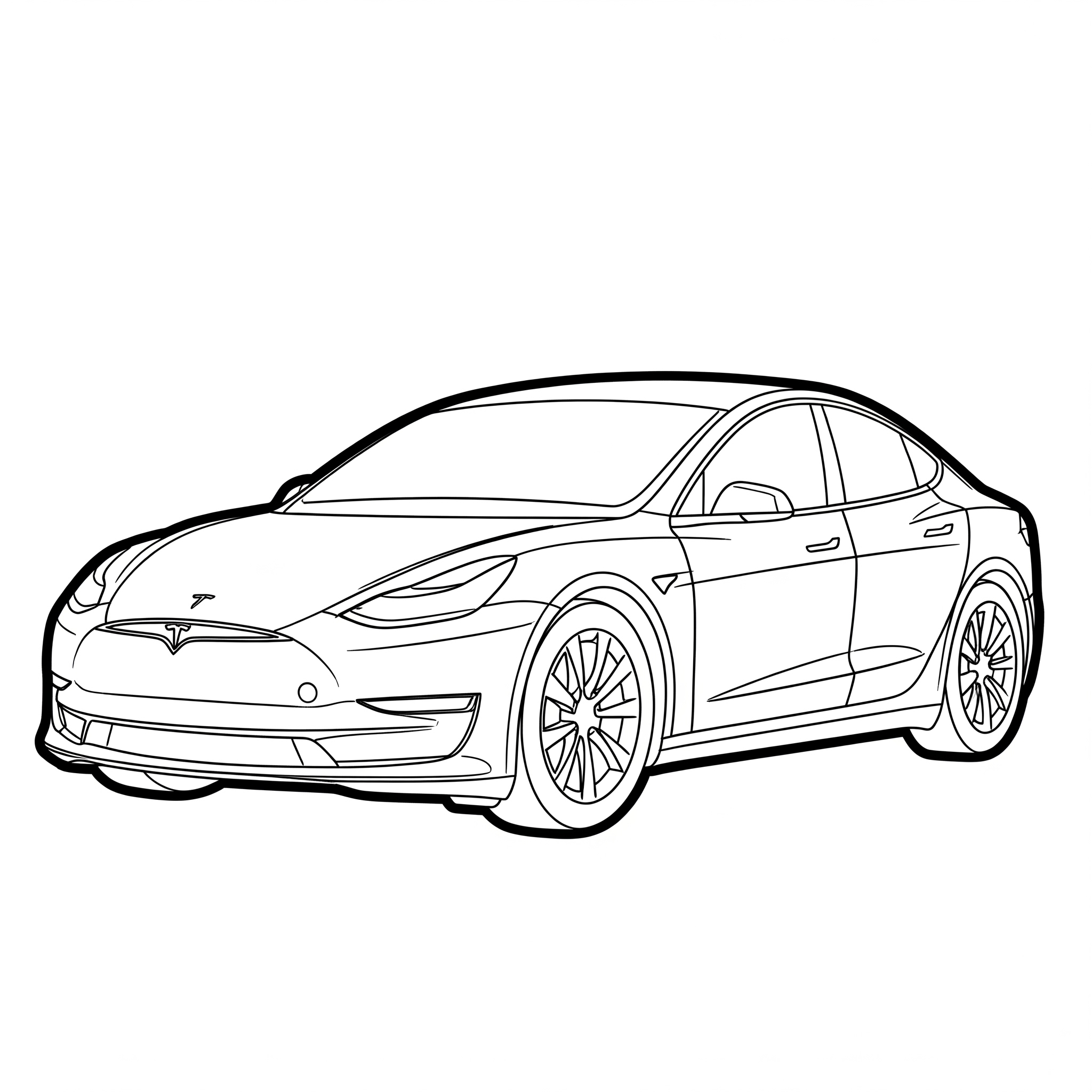 Tesla 16 Tesla da colorare e stampare a4