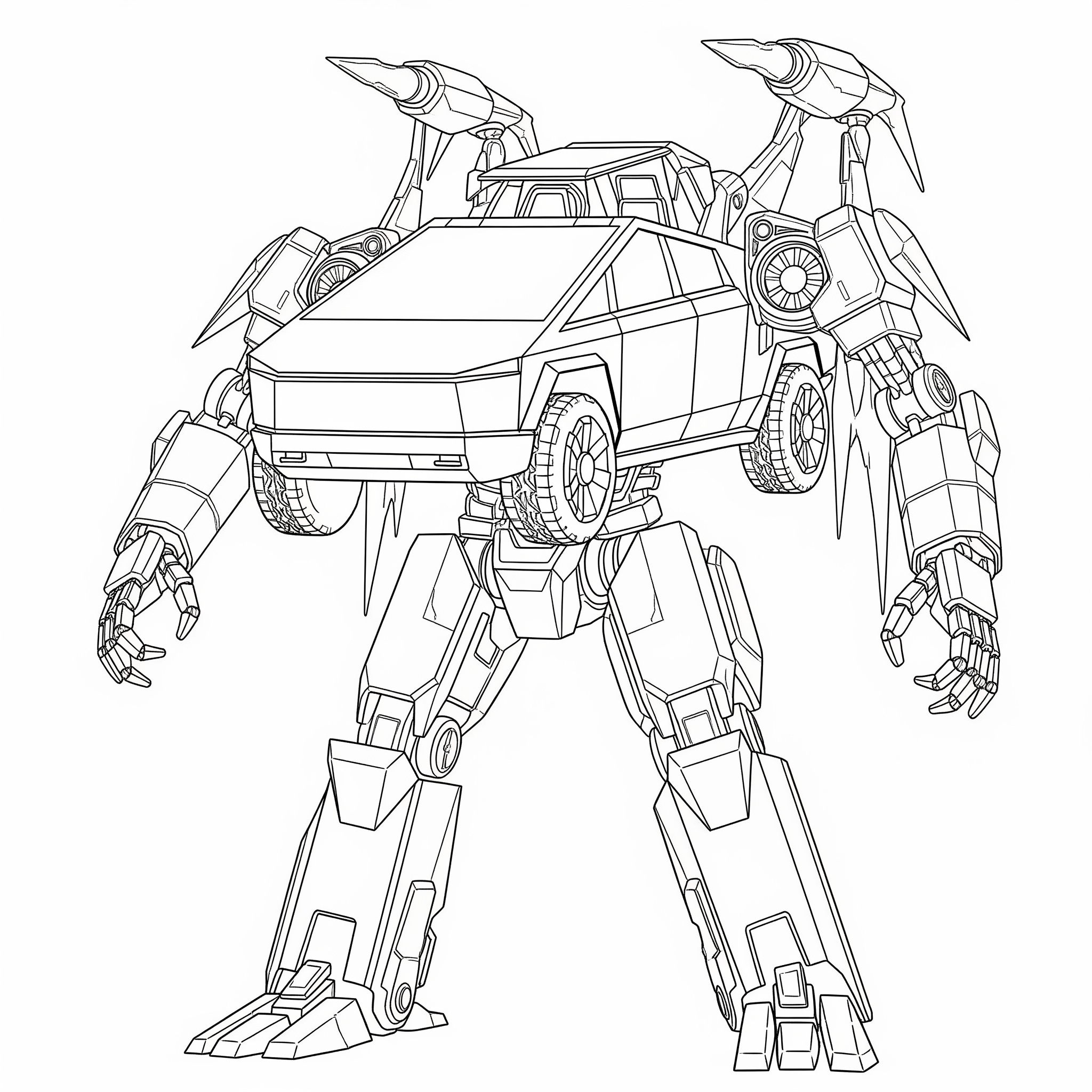 Tesla 15 disegni Tesla facili da colorare 1