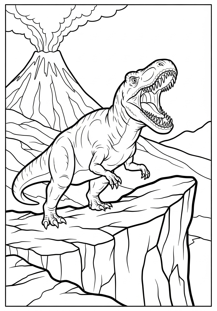Allosauro 19 disegni Allosauro da colorare online