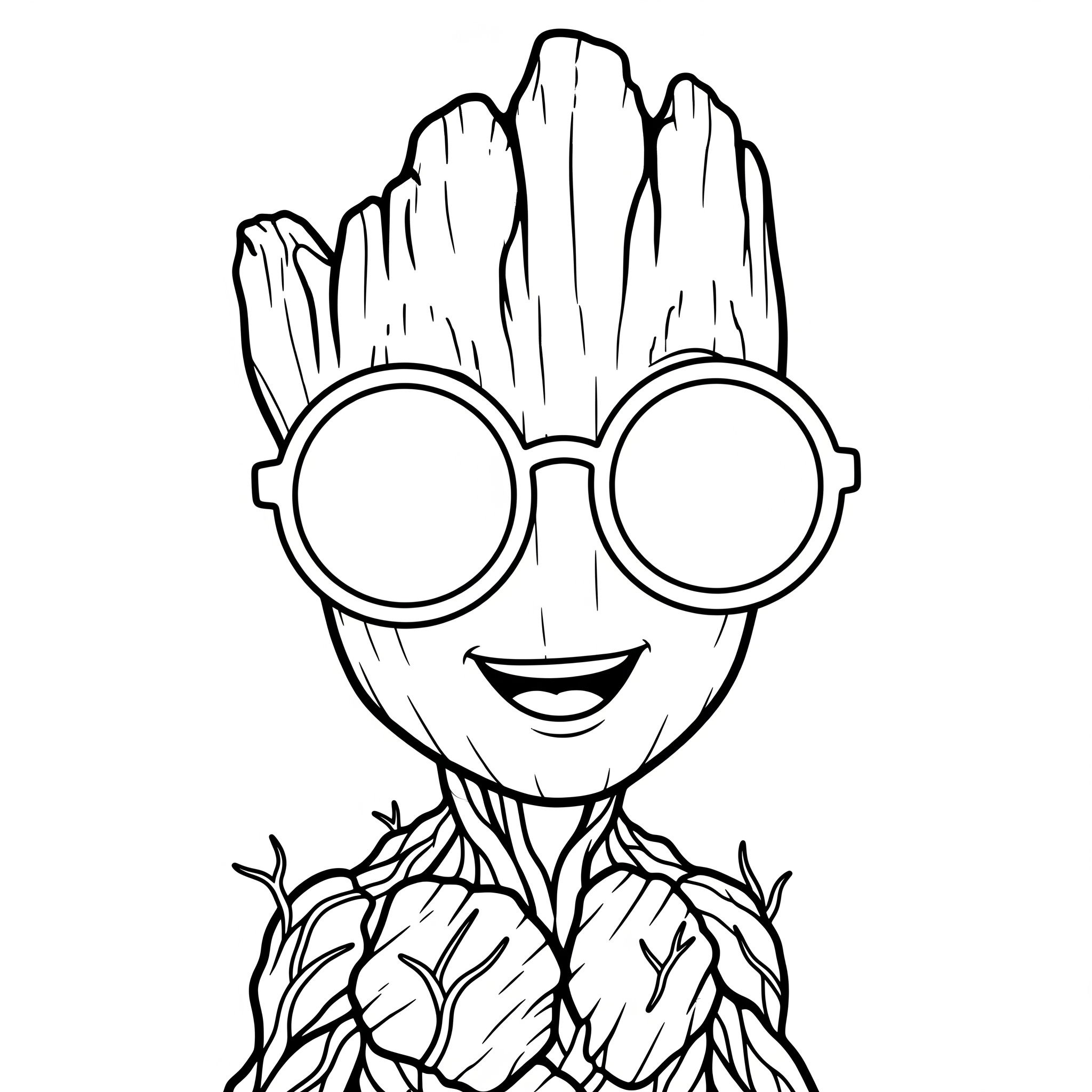 Groot 13 Groot da colorare pdf