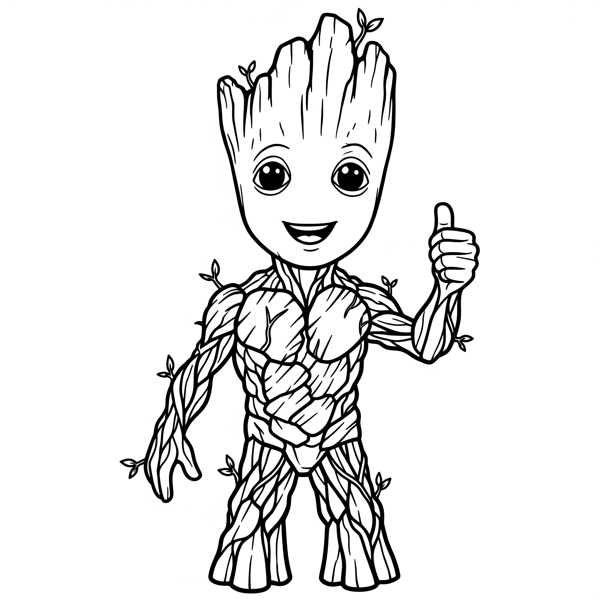 Groot 16 Groot da colorare