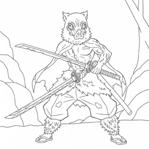Hashibira Inosuke 30 Hashibira Inosuke da colorare thumbnail