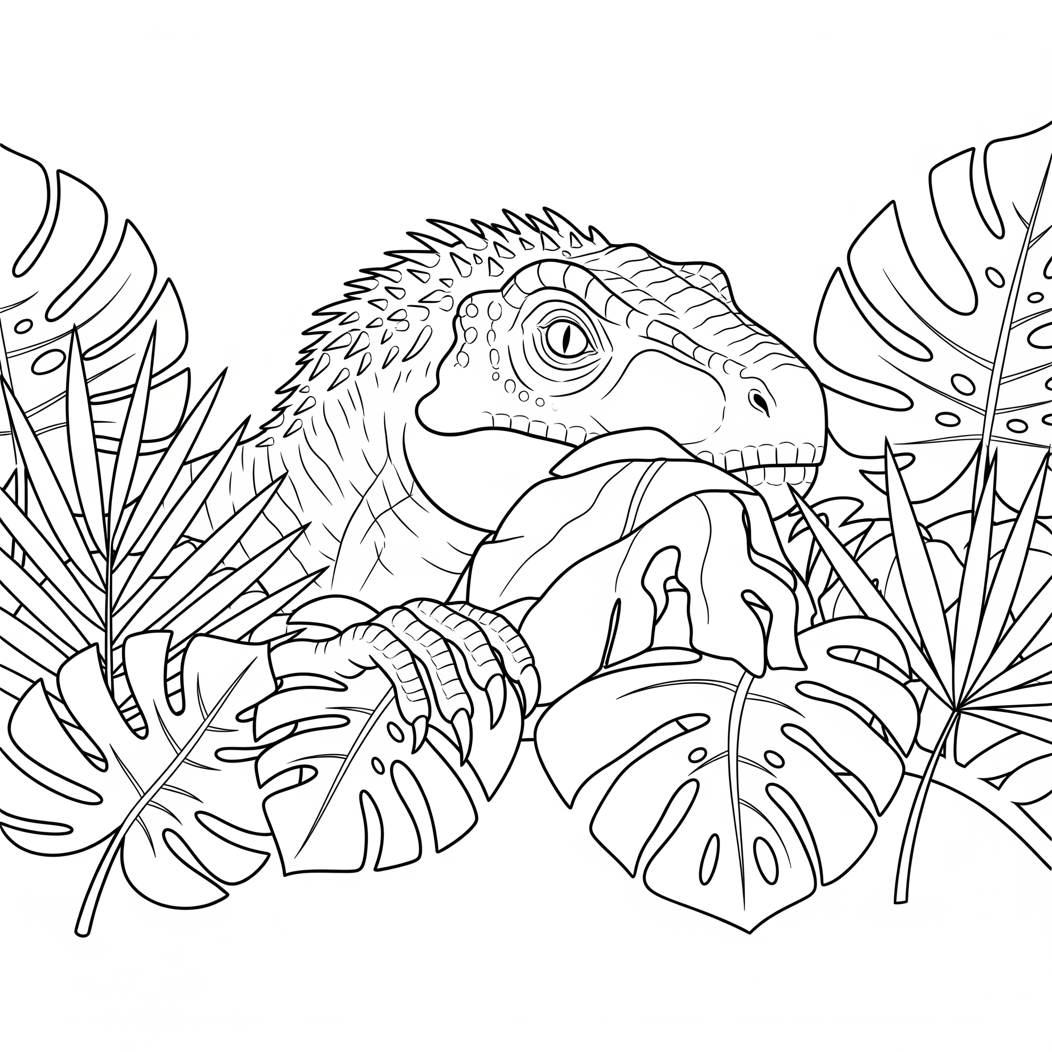 Indoraptor 13 disegni di Indoraptor da colorare 1