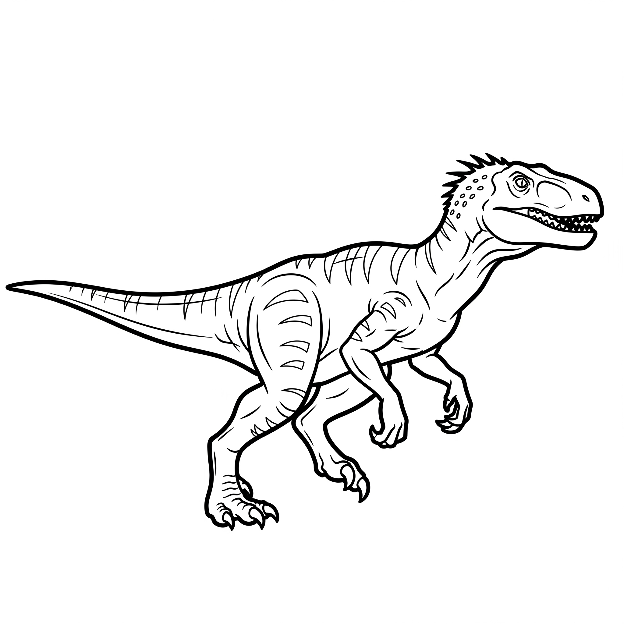 Indoraptor 11 immagini Indoraptor da colorare e stampare 1