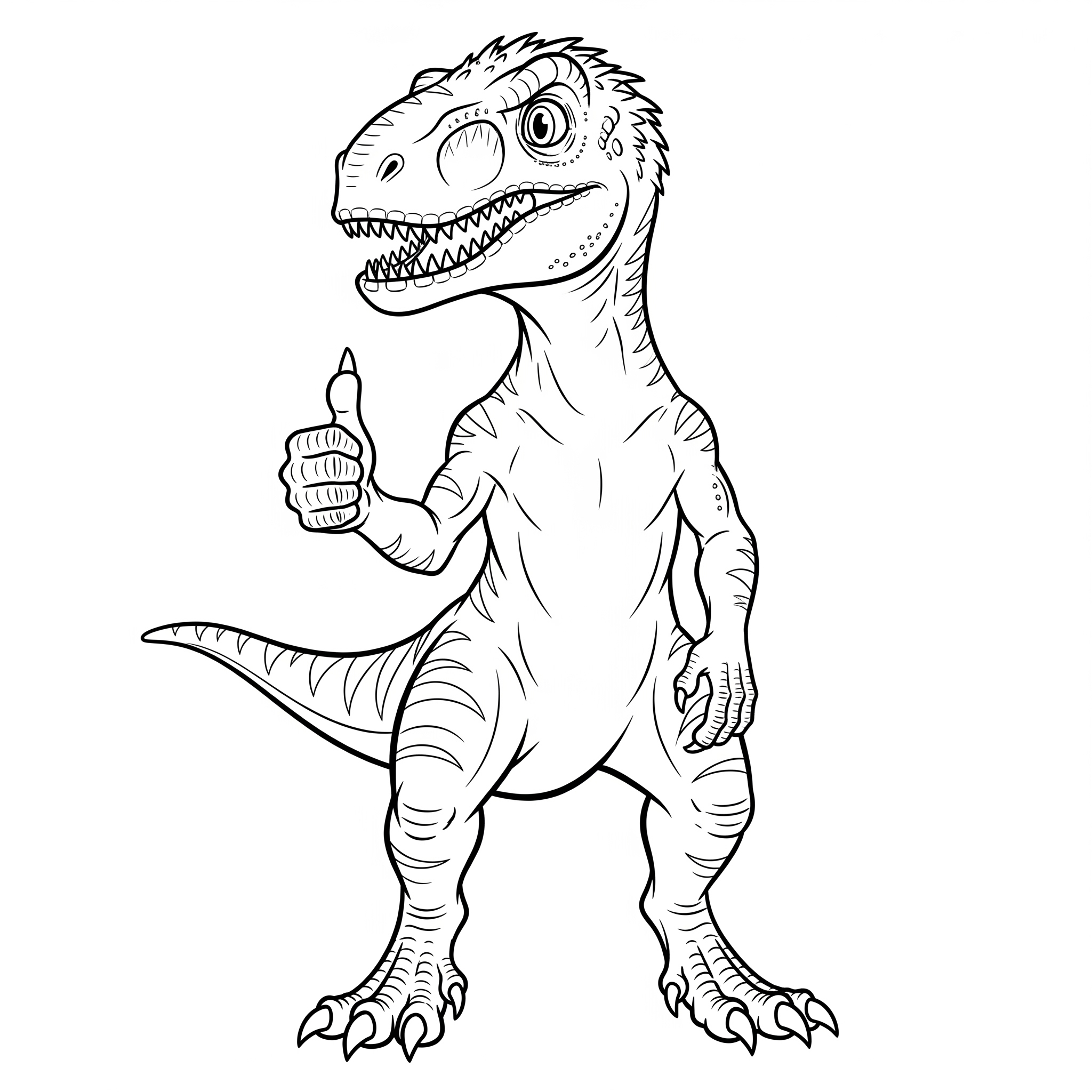 Indoraptor 6 disegni di Indoraptor da colorare