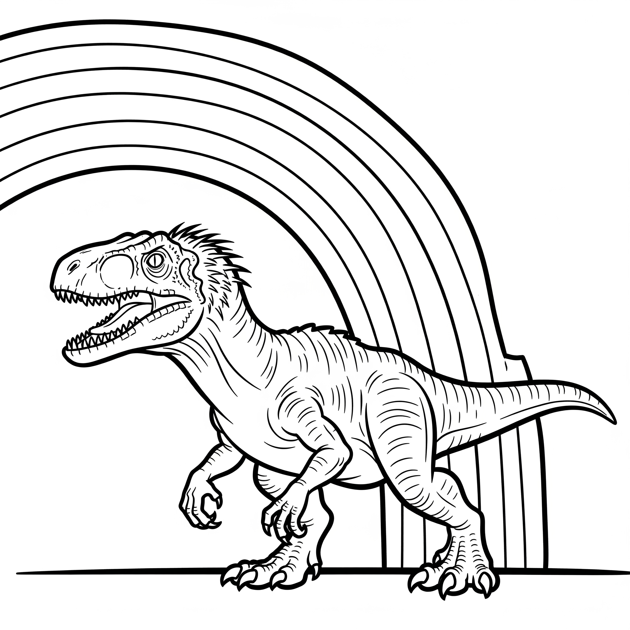Indoraptor 5 disegni di Indoraptor da colorare e stampare gratis