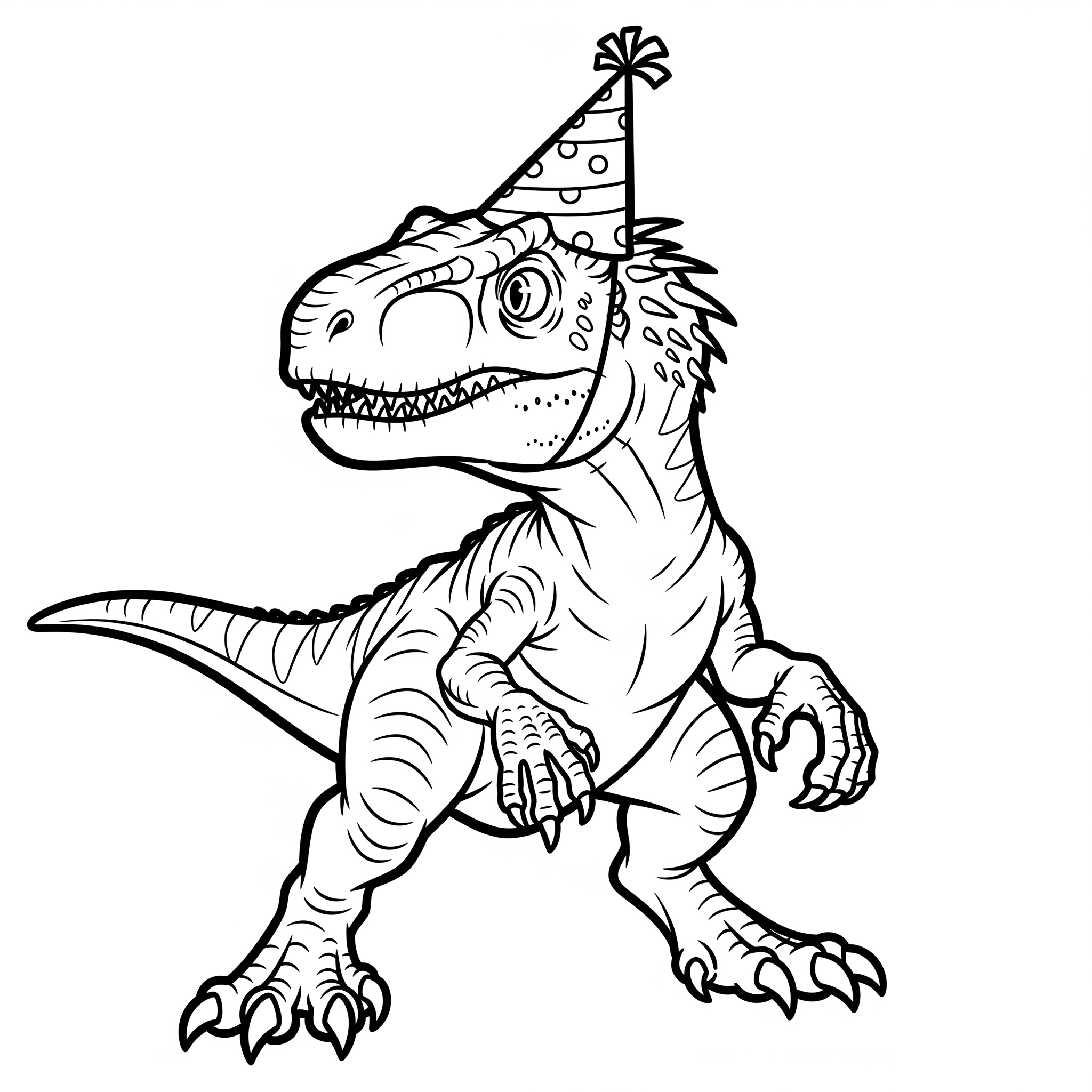 Indoraptor 4 stampe da colorare per bambini Indoraptor