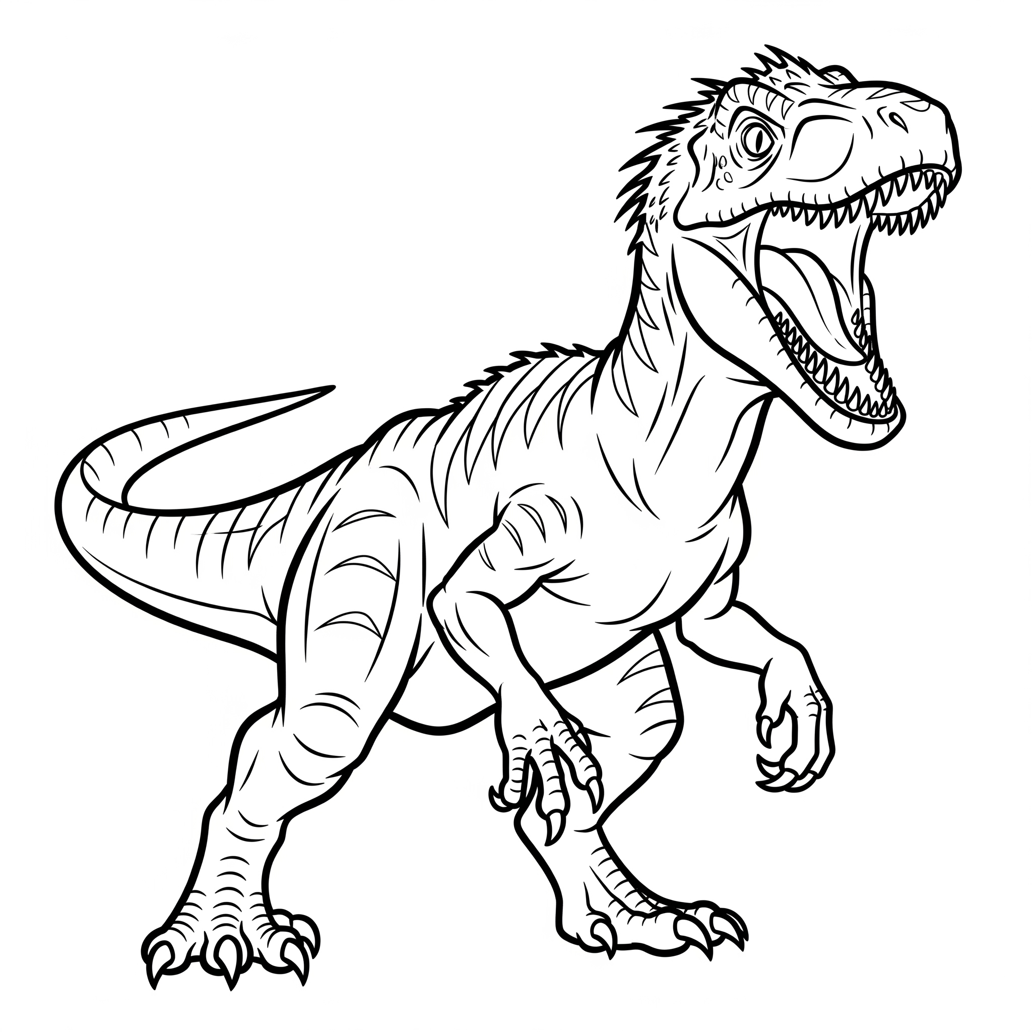 Indoraptor 18 disegni Indoraptor da colorare per bambini