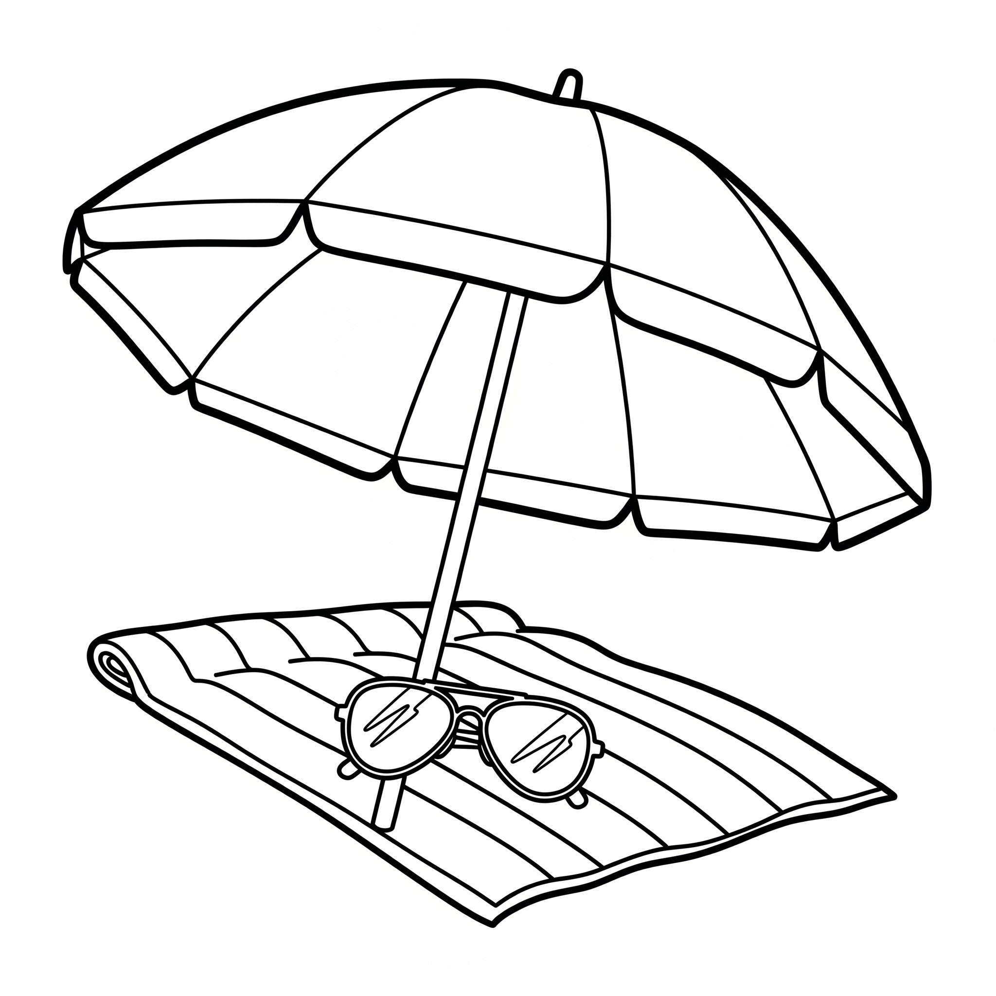 Spiaggia 8 disegni Spiaggia da colorare online