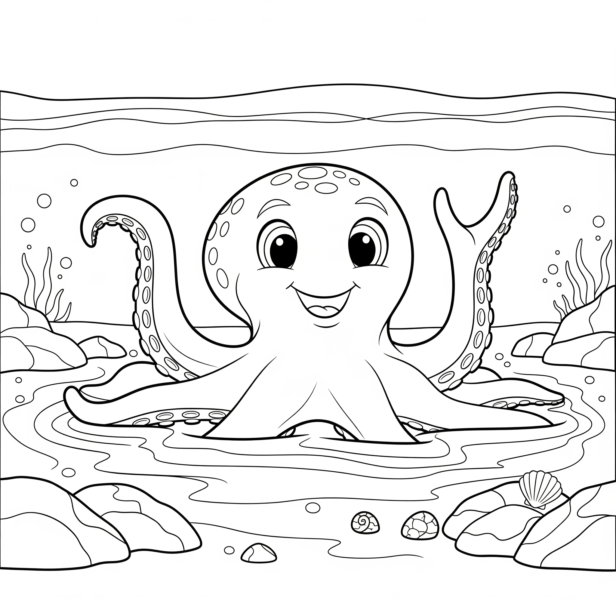 Spiaggia 20 disegni Spiaggia da colorare online 1