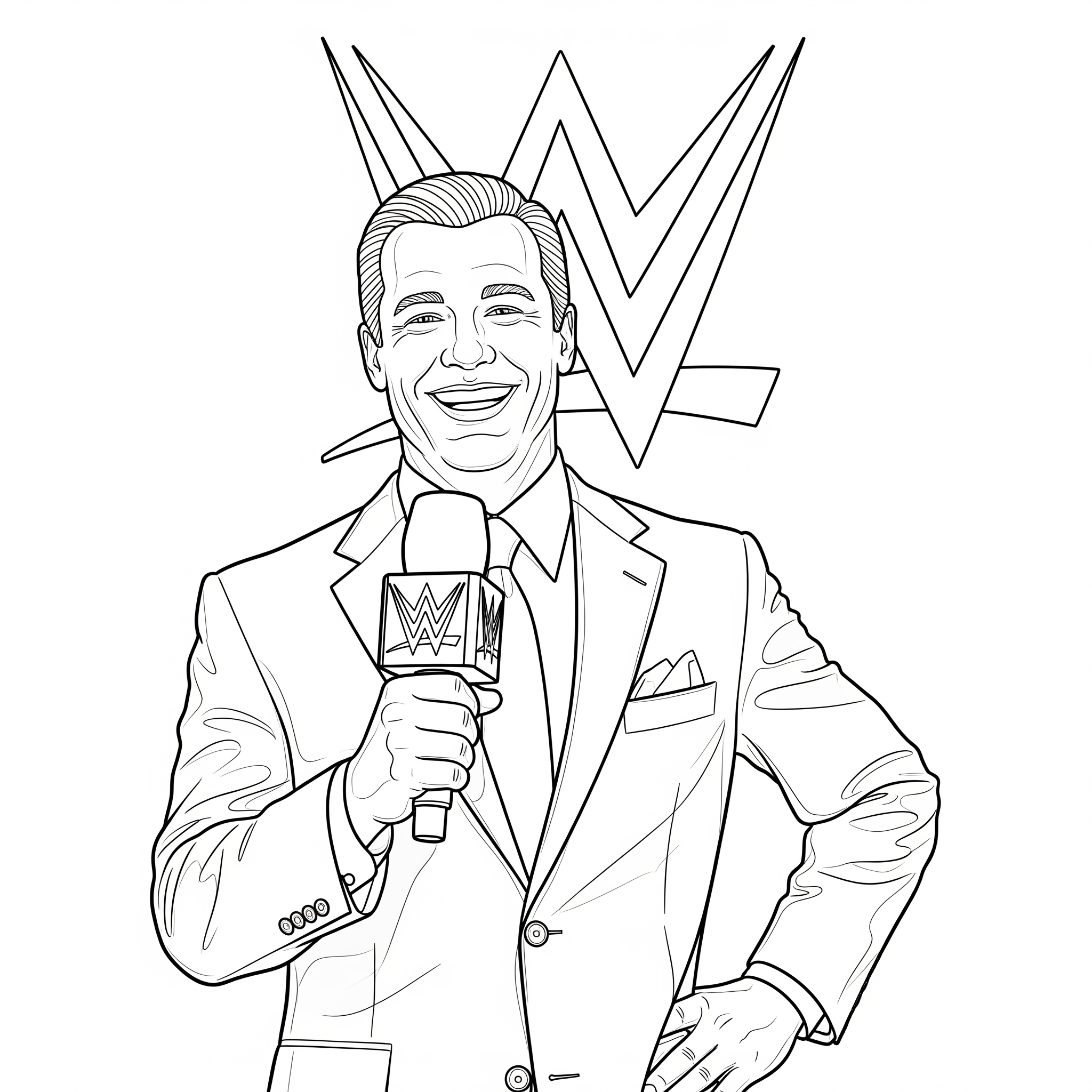 WWE 21 WWE da colorare e stampare gratis