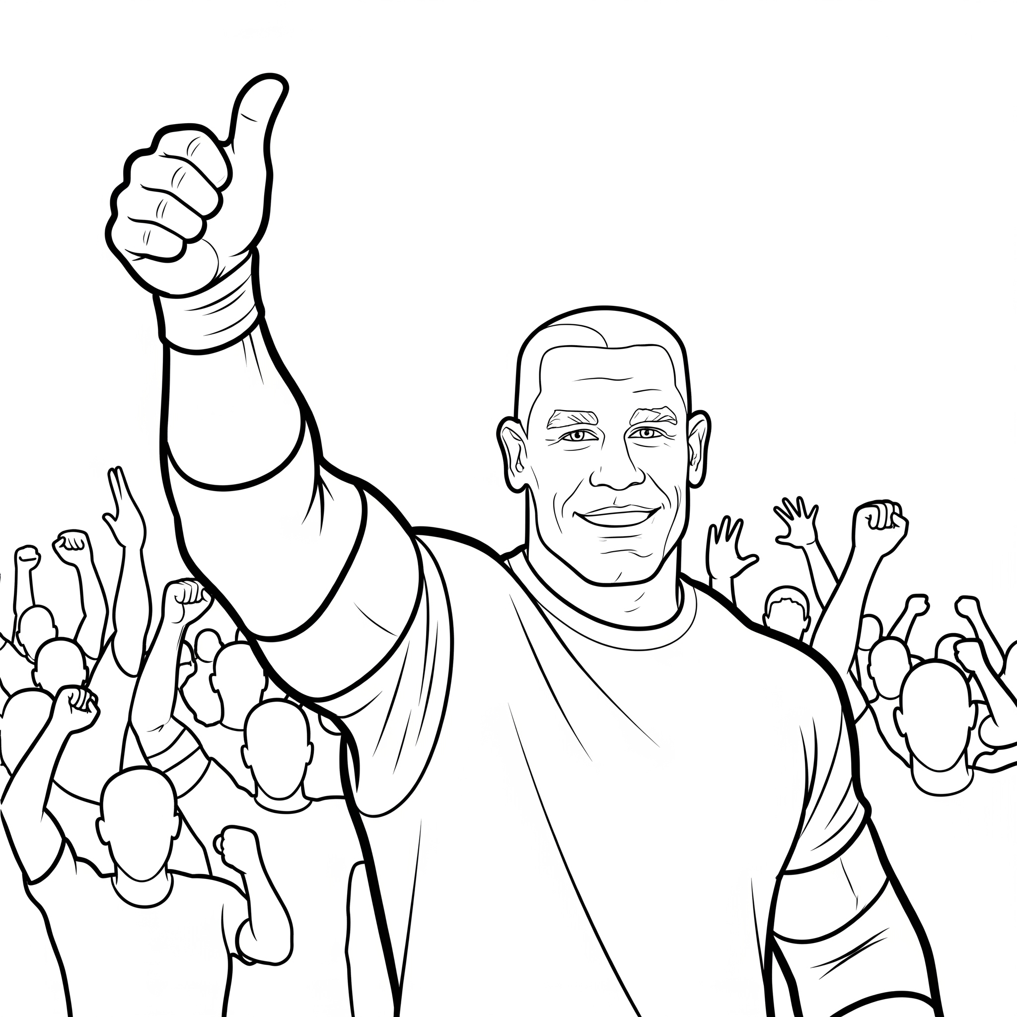 WWE 20 disegno WWE da colorare