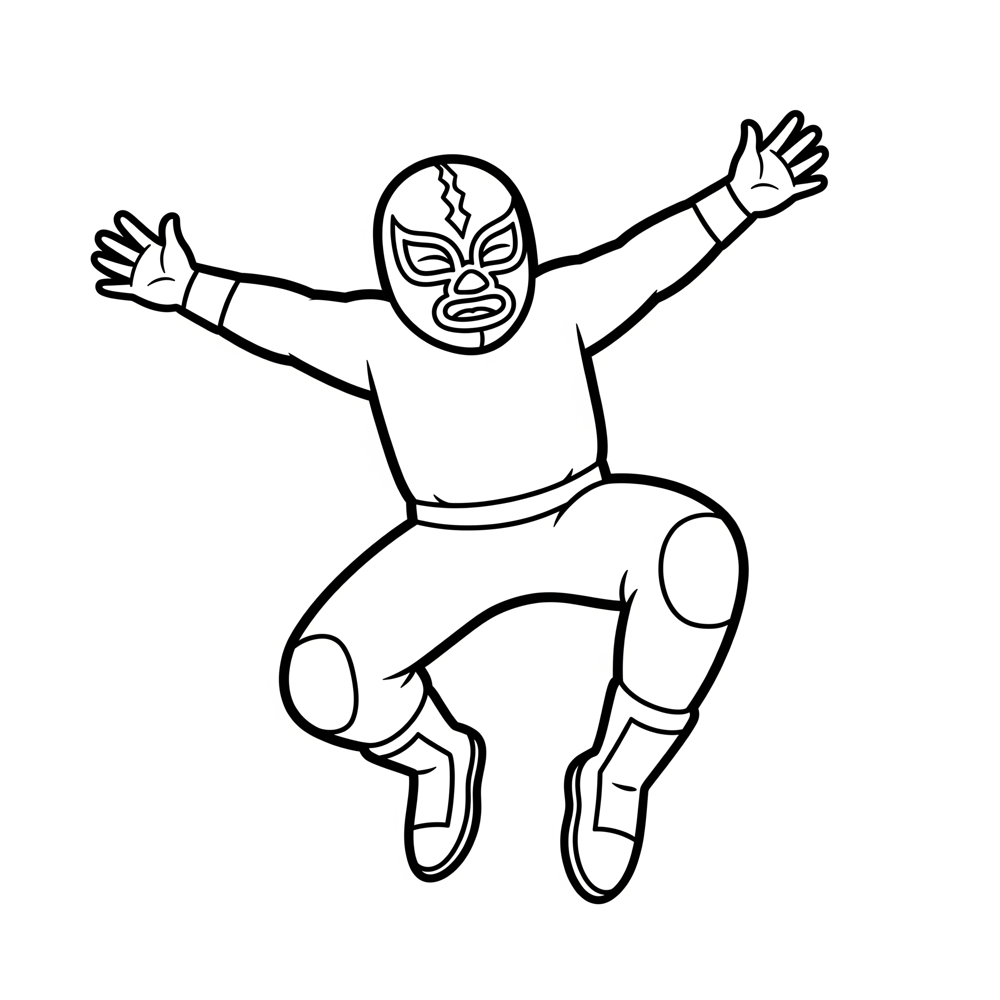 WWE 15 disegno WWE da colorare e stampare