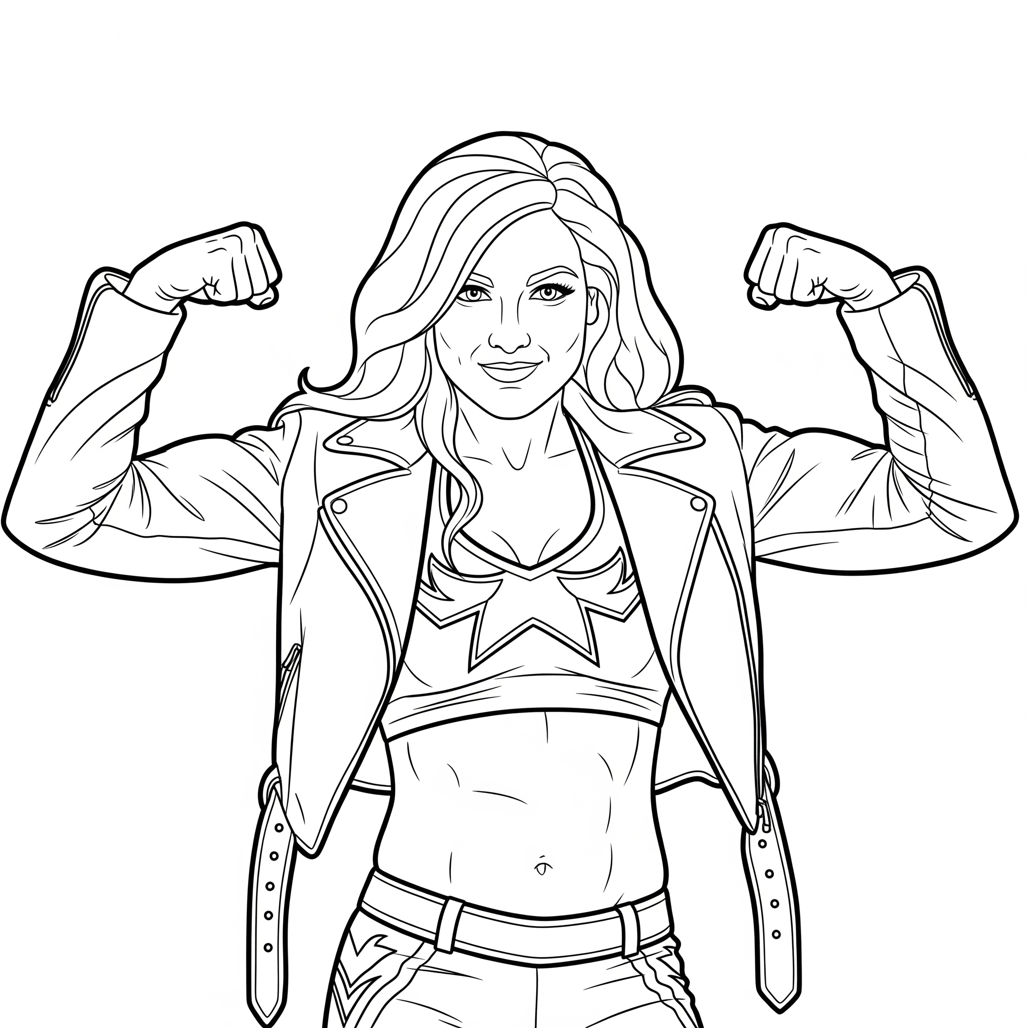 WWE 14 disegni da colorare WWE