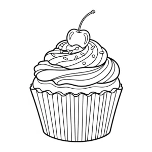 Cupcake 26 Cupcake da colorare thumbnail