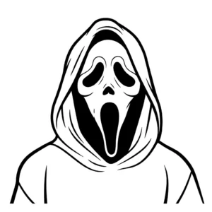Ghostface 21 Ghostface da colorare thumbnail