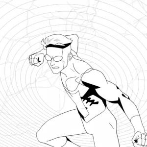 Invincible 36 Invincible da colorare thumbnail