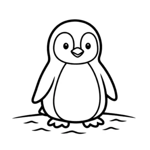 Pinguino 55 Pinguino da colorare thumbnail