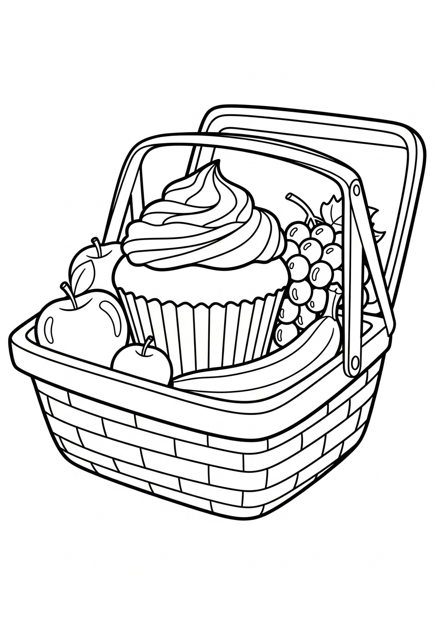Cupcake 11 immagini Cupcake da colorare e stampare