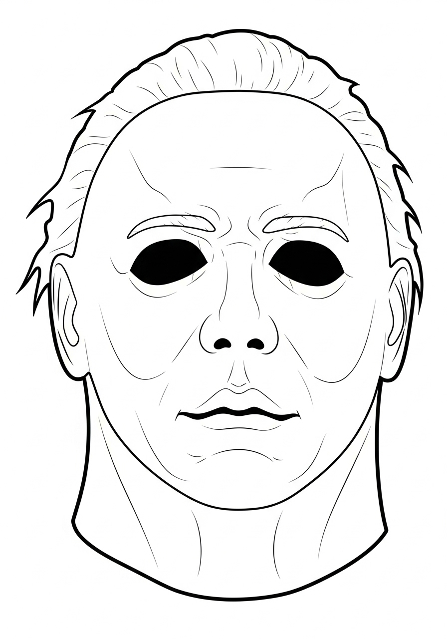 Michael Myers 13 disegno Michael Myers da colorare
