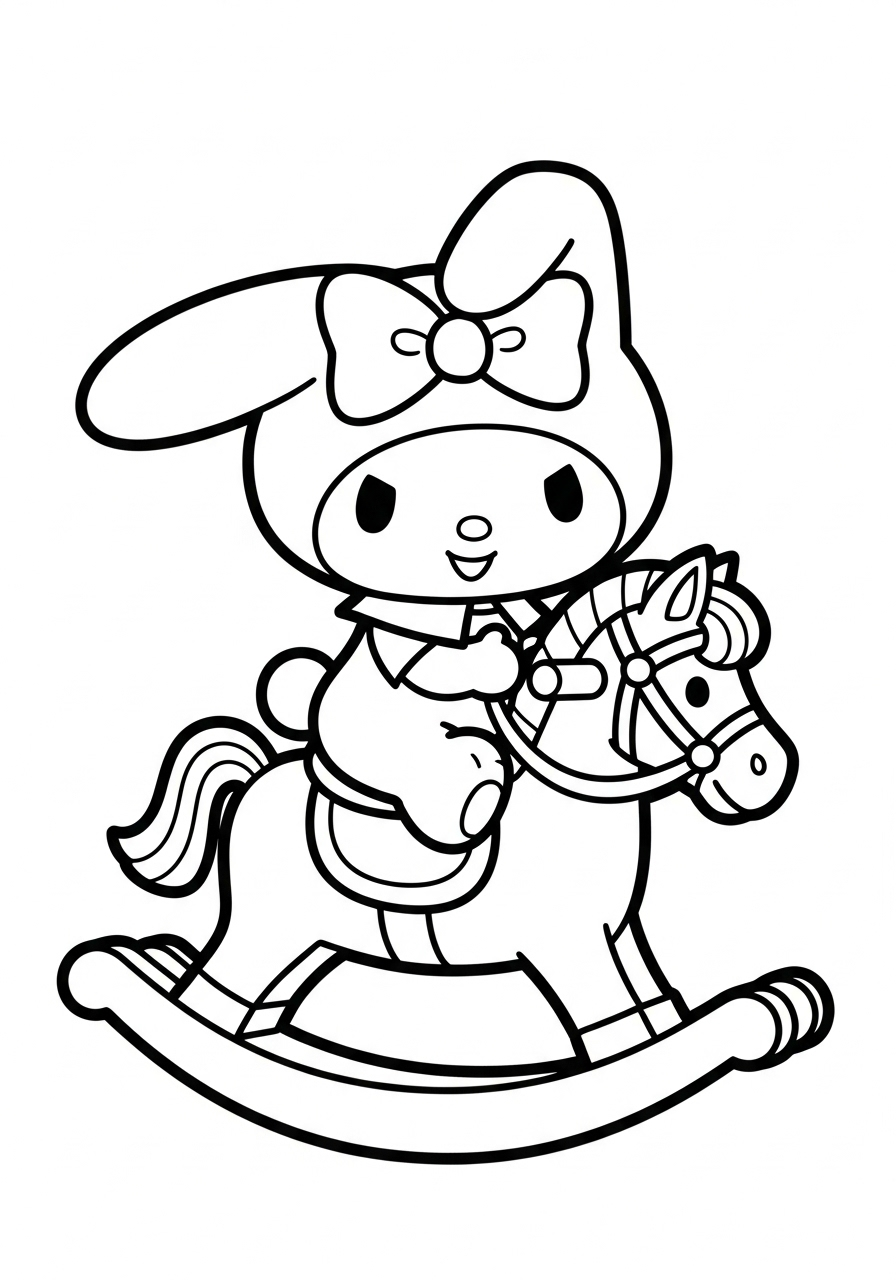 My Melody 9 My Melody da colorare