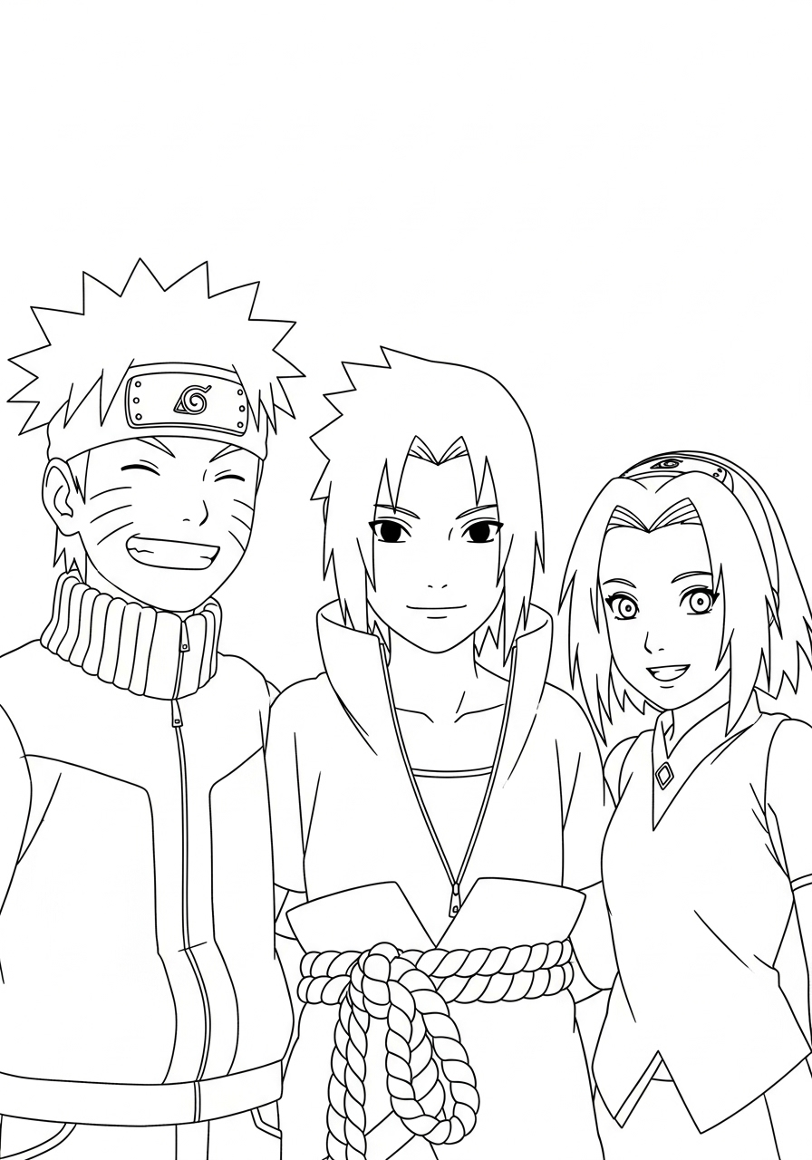 Uchiha Sasuke 16 Uchiha Sasuke da stampare e colorare per bambini