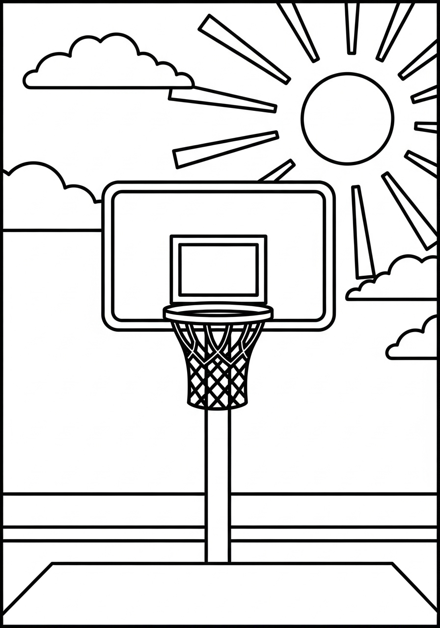 Pallacanestro 7 disegni pallacanestro da colorare pdf