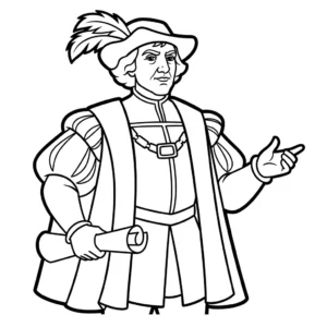 Christopher Columbus 17 Christopher Columbus da colorare thumbnail