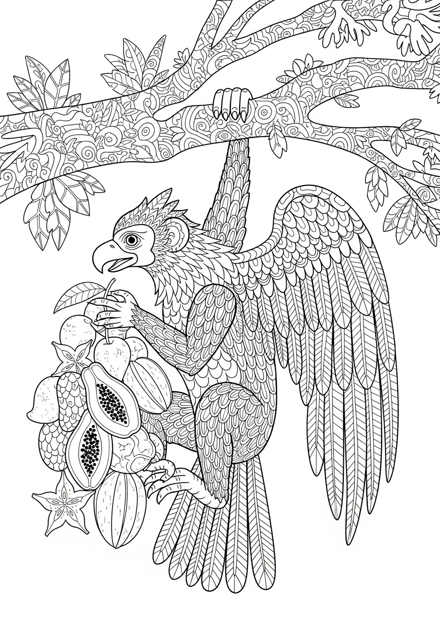 Alebrije 12 Alebrije disegni da colorare per bambini maschi 1