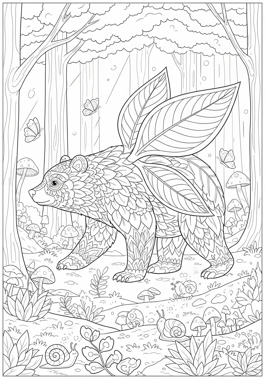 Alebrije 3 disegno Alebrije da colorare e stampare